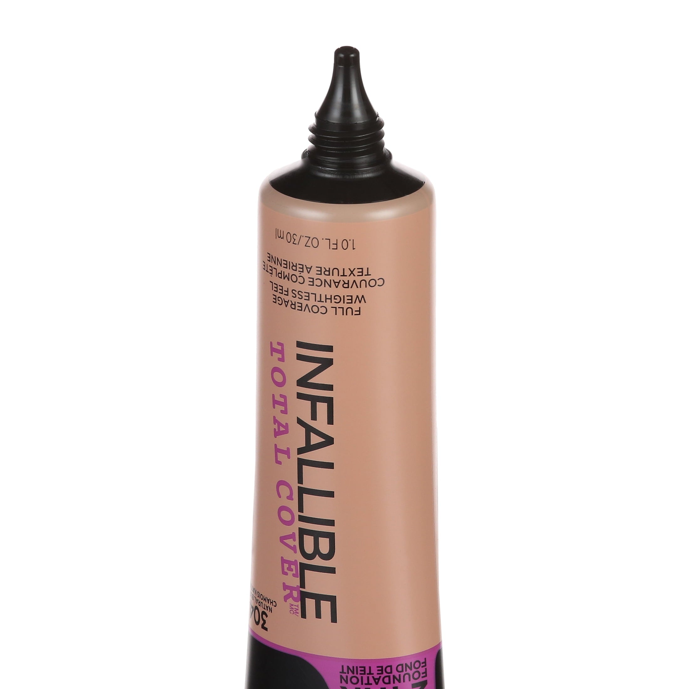 L'Oreal Paris Infallible Total Cover Liquid Foundation, Natural Buff, 1 fl oz