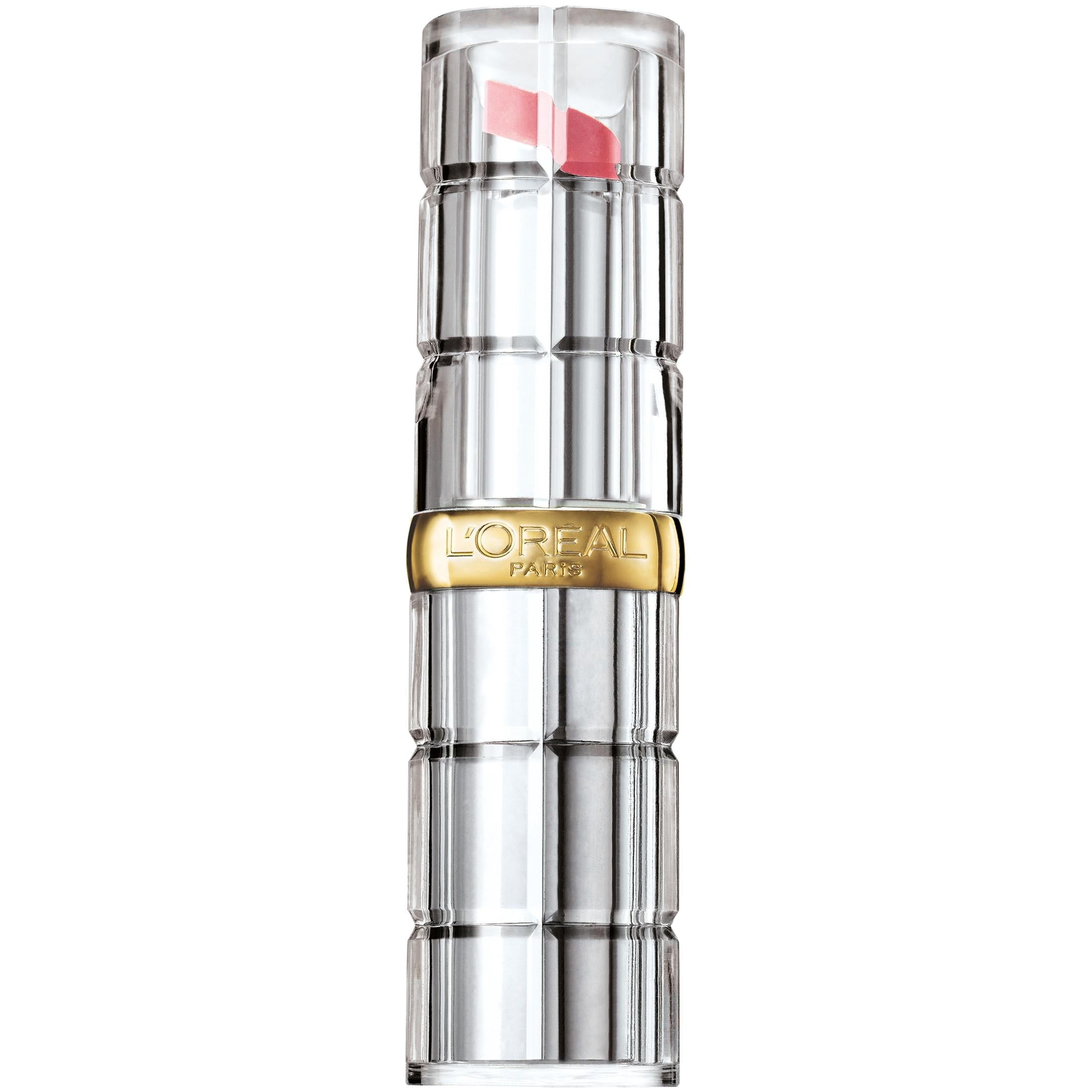 L'Oreal Paris Colour Riche Shine Glossy Ultra Rich Lipstick, Burnished Blush, 0.1 oz.