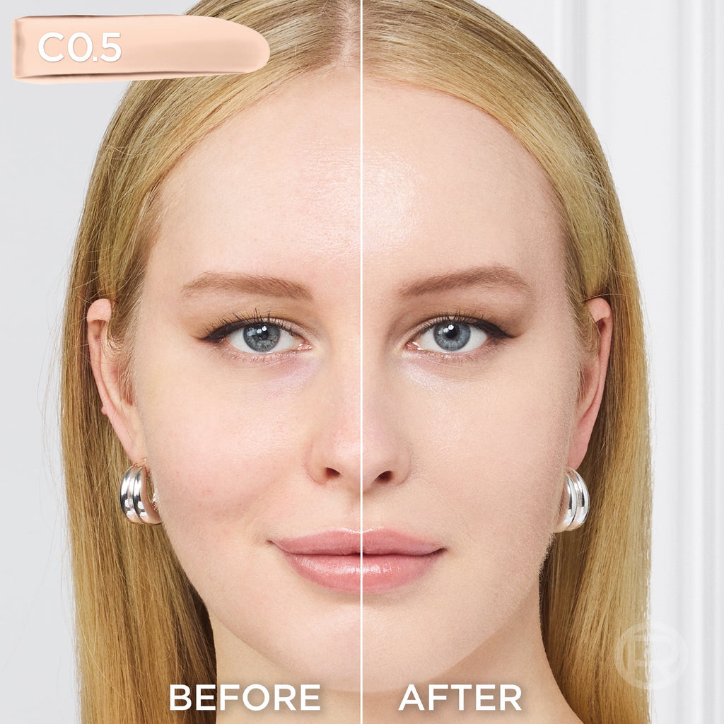 (2 pack) L'Oreal Paris True Match Cream Foundation Makeup, C0.5 Cool Light, 1 fl oz