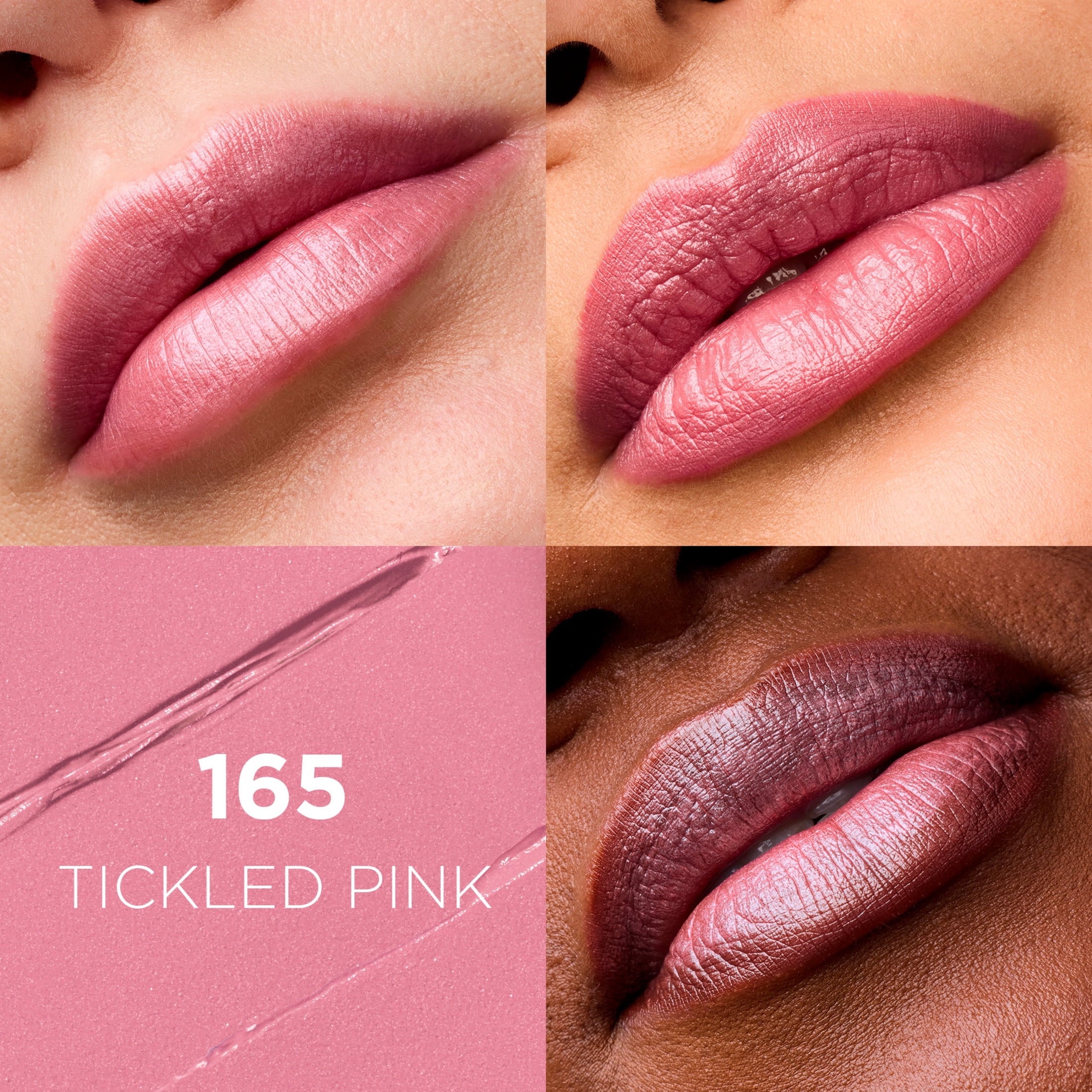 L'Oreal Paris Colour Riche Original Satin Lipstick for Moisturized Lips, 165 Tickled Pink