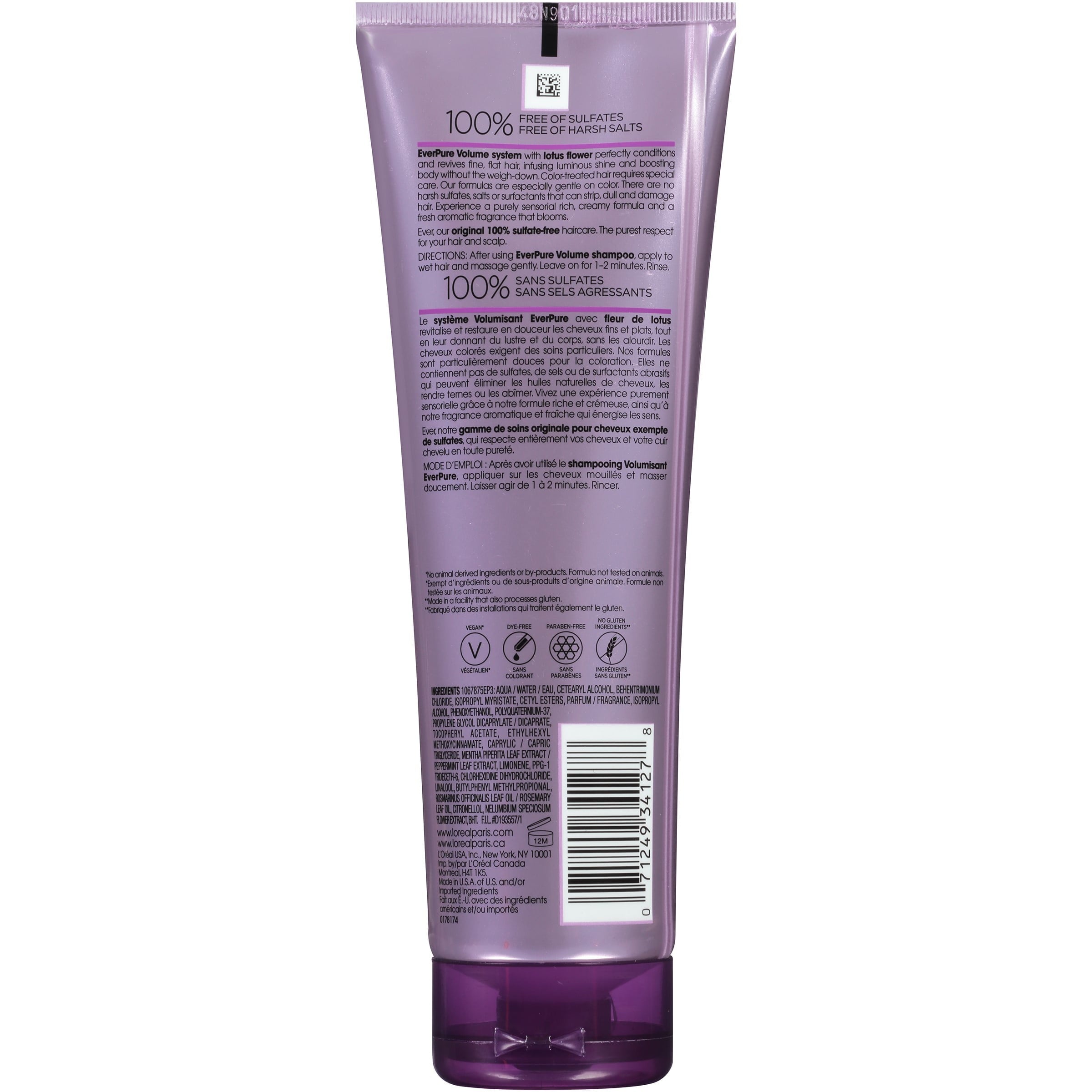 L'Oreal EverCurl Sulfate Free System Hydracharge Conditioner, Coconut Oil, 8.5 fl oz