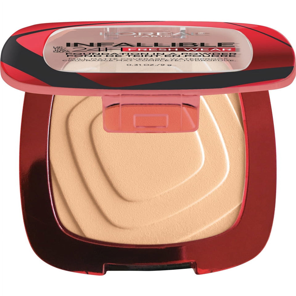 (2 pack) L'Oreal Paris Infallible Pressed Powder, Beige Sand-190, 0.31 oz