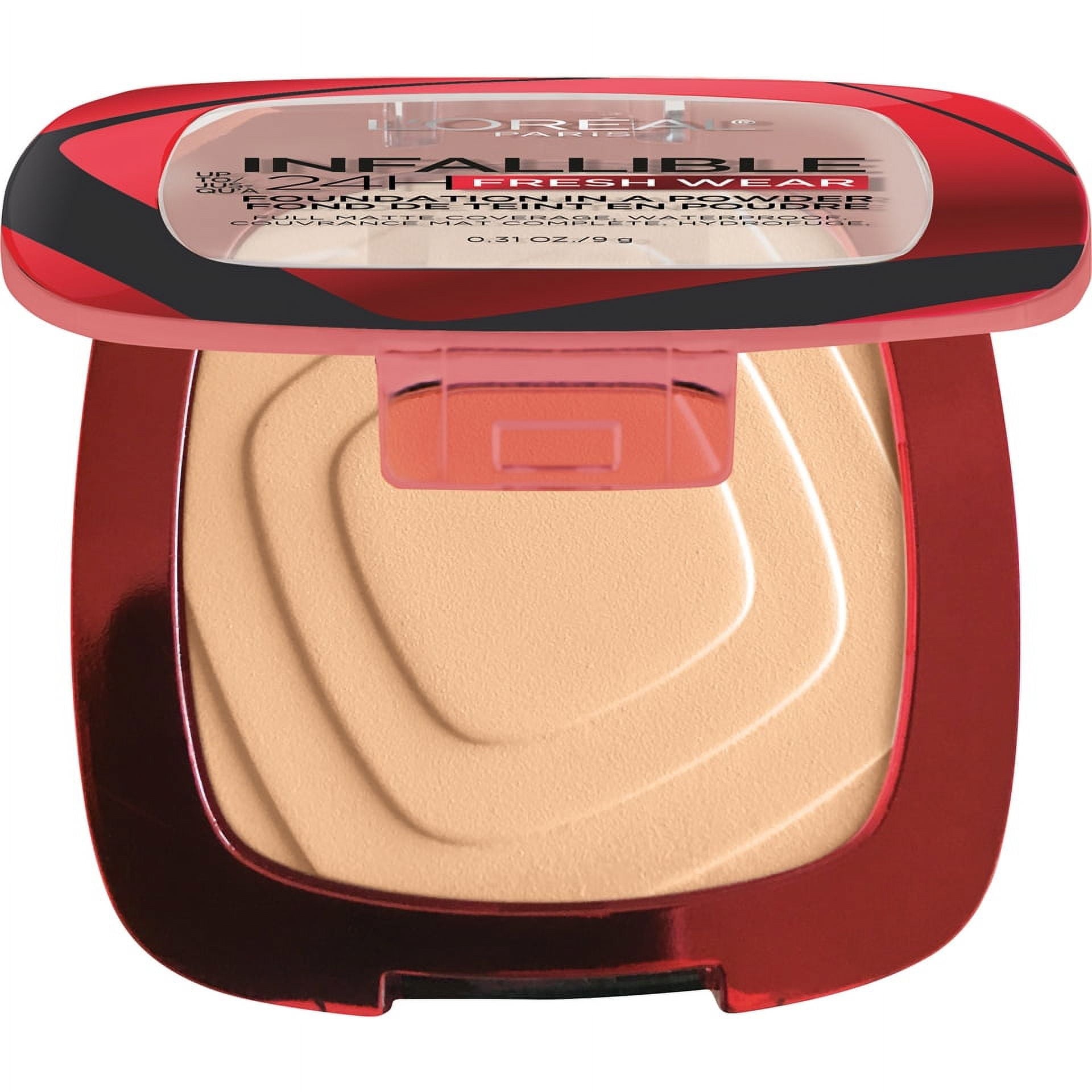 (2 pack) L'Oreal Paris Infallible Pressed Powder, Beige Sand-190, 0.31 oz