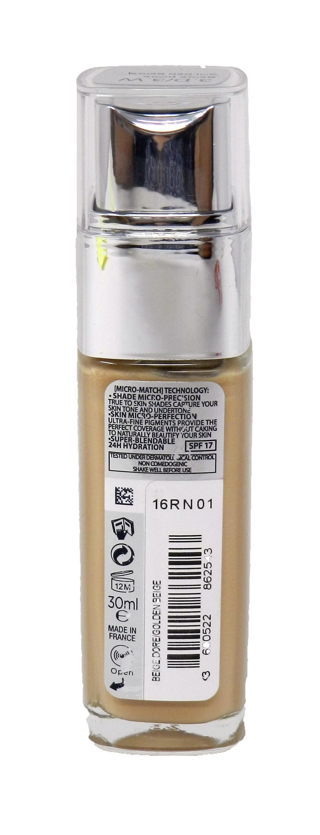 Loreal Paris True Match Super Blendable Liquid Foundation -3W Golden Beige
