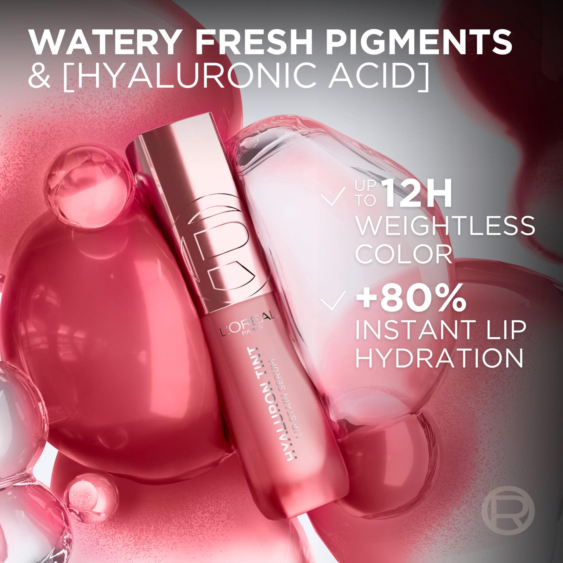 L’Oreal Paris Hyaluron Tint Lip Stain, 601 Worth It, 0.16 fl oz