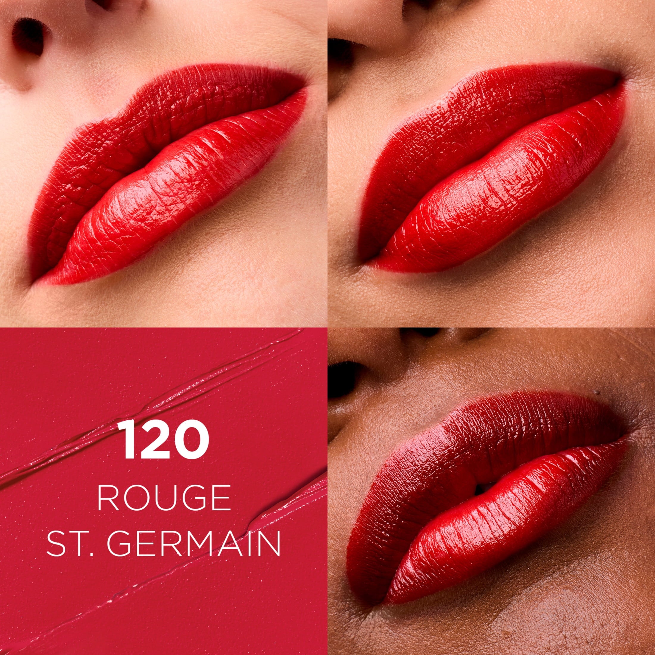 L'Oreal Paris Colour Riche Original Satin Lipstick for Moisturized Lips, 120 Rouge St. Germain