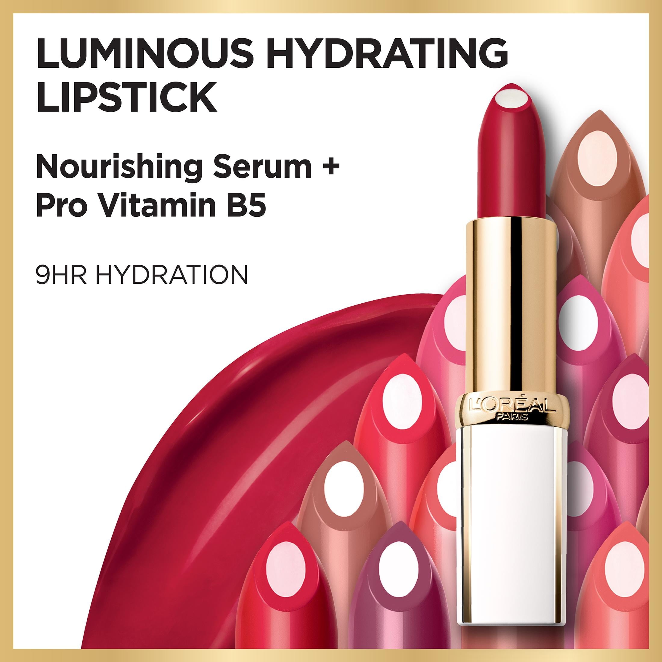 Age Perfect Luminous Hydrating Lipstick Luminous Pink 104