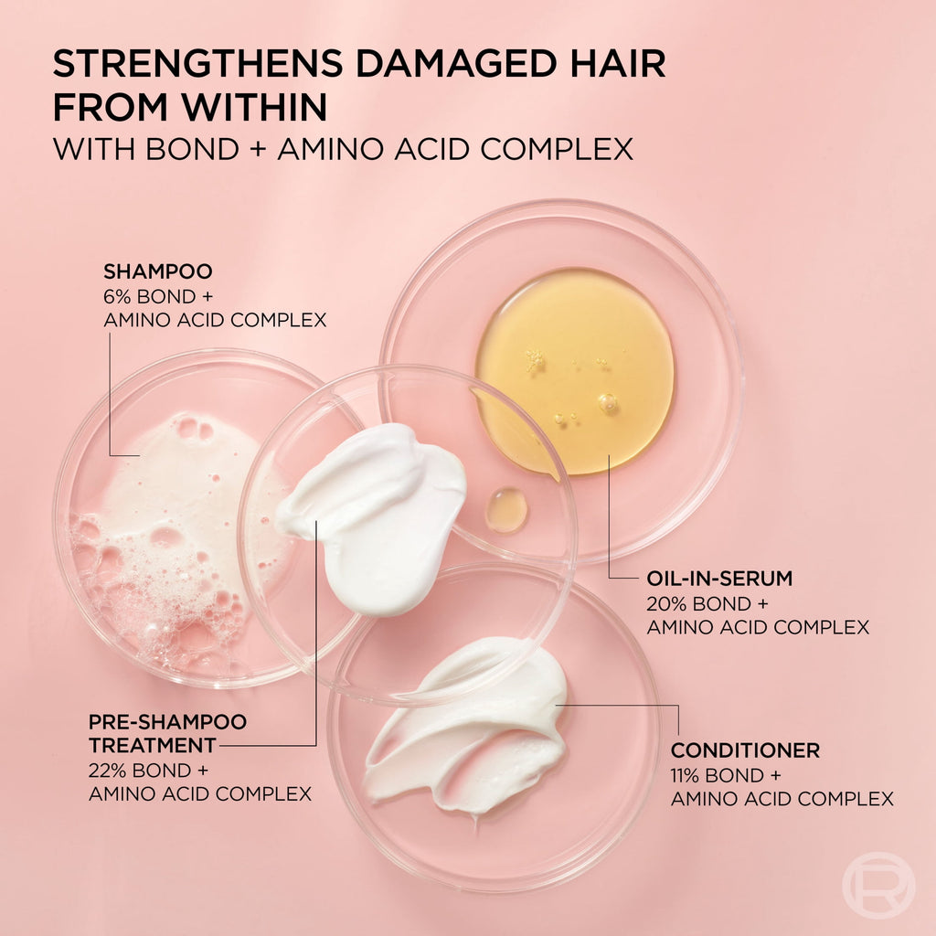 L'Oreal Paris Sulfate Free Bond Repair Shampoo for Damaged Hair, EverPure, for Adults, 23 fl oz