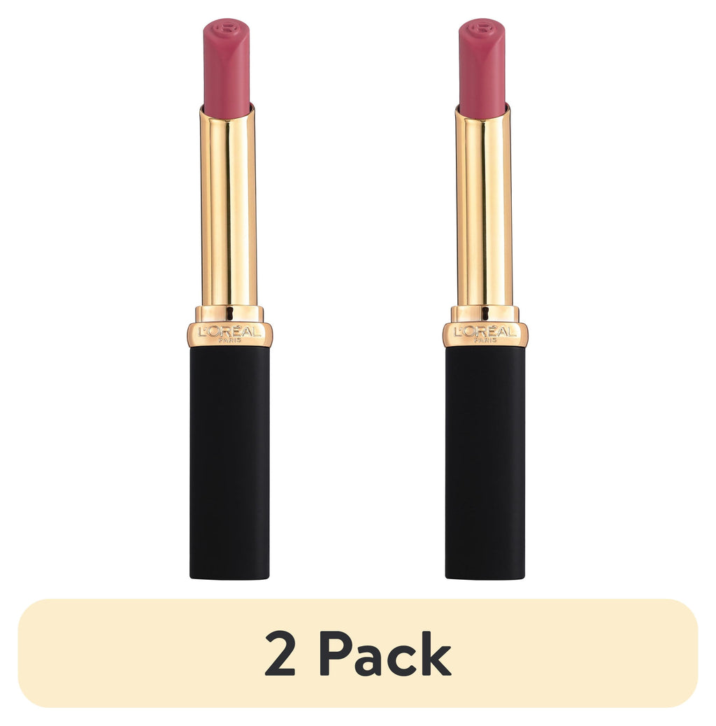 (2 pack) L'Oreal Paris Colour Riche Intense Volume Matte Lipstick Stick, Mauve, 0.06 oz