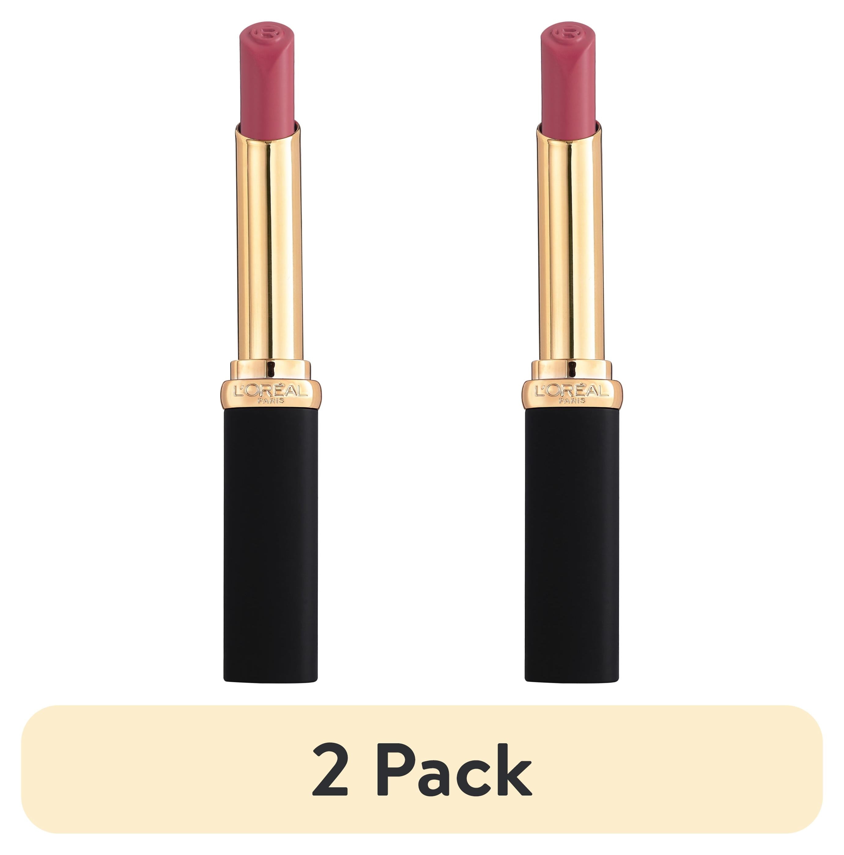 (2 pack) L'Oreal Paris Colour Riche Intense Volume Matte Lipstick Stick, Mauve, 0.06 oz