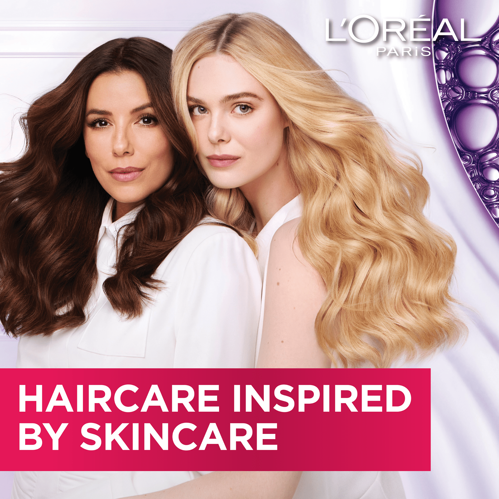 L'Oreal Paris Elvive Hyaluron Plump 72H Hydrating Shampoo, Conditioner, & Moisture Plump Serum Set, 13.5 fl oz