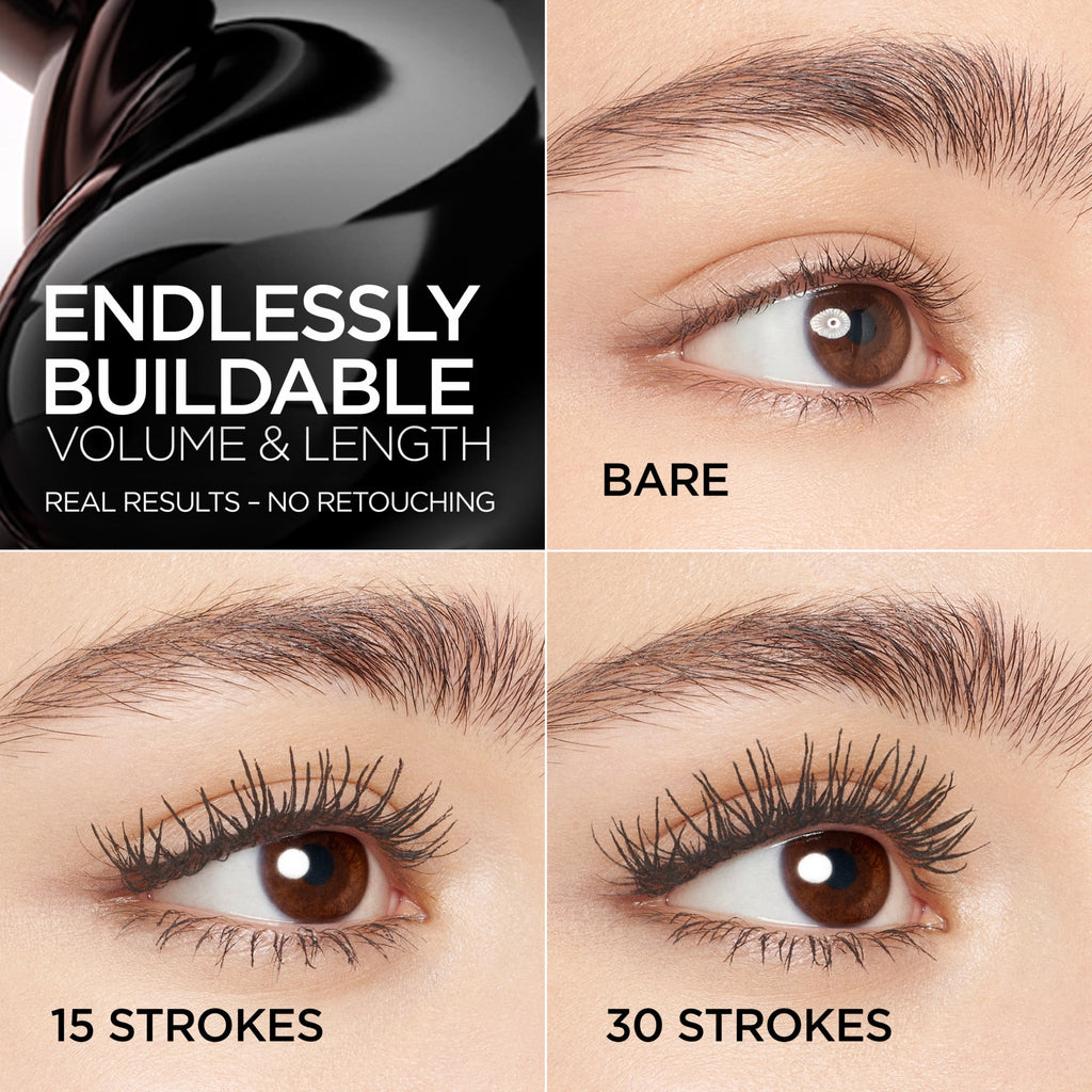 L'Oreal Paris Paradise Big Deal Mascara Washable, Blackest Black, 0.33 fl oz
