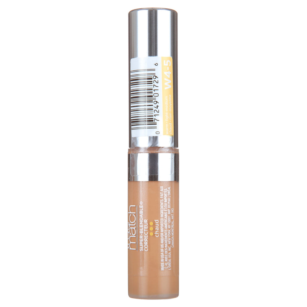 L'Oreal Paris True Match Super-Blendable Concealer, Light and Medium Warm, 0.17 fl oz