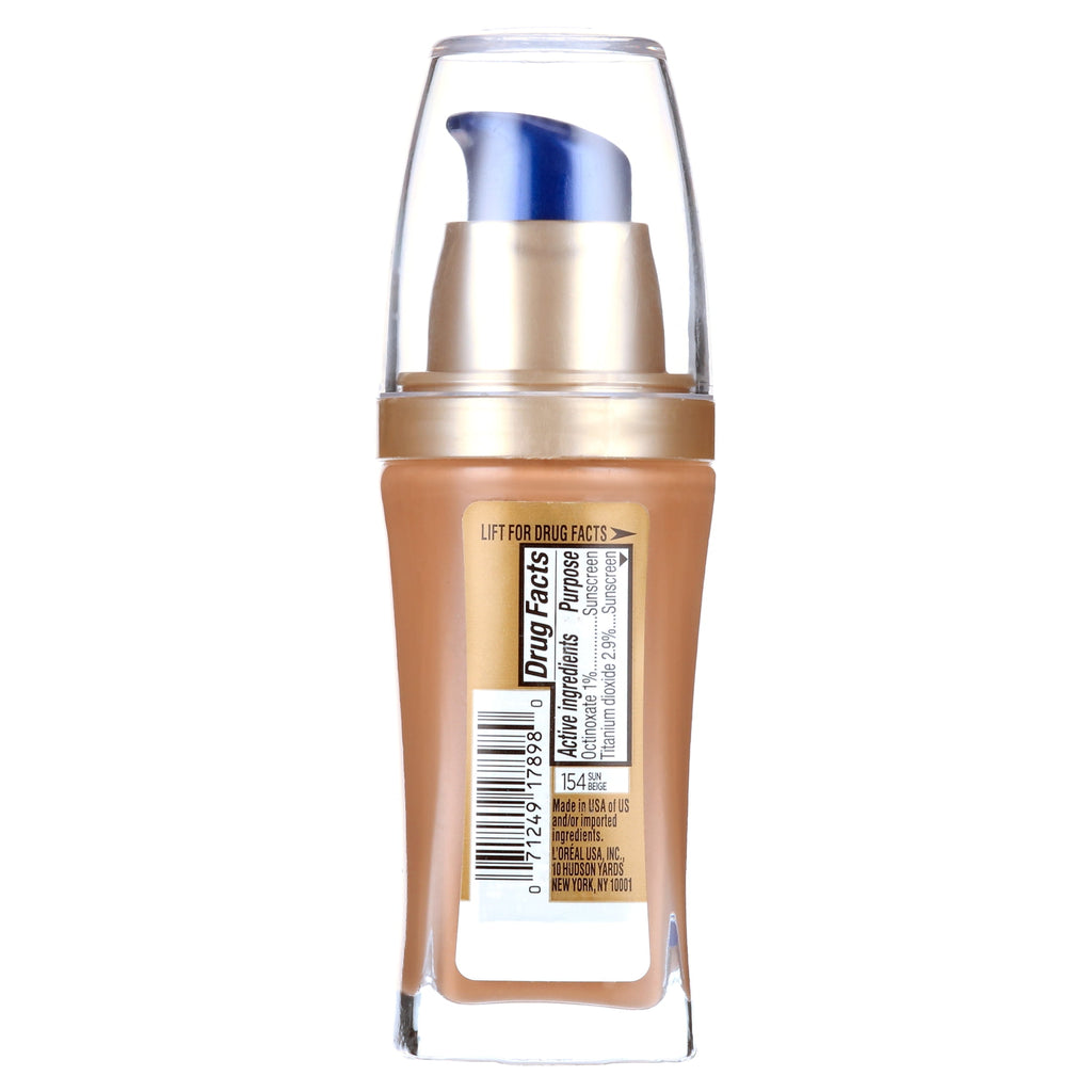 L'Oreal Paris Visible Lift Serum Liquid Foundation, SPF 17, 1 fl oz