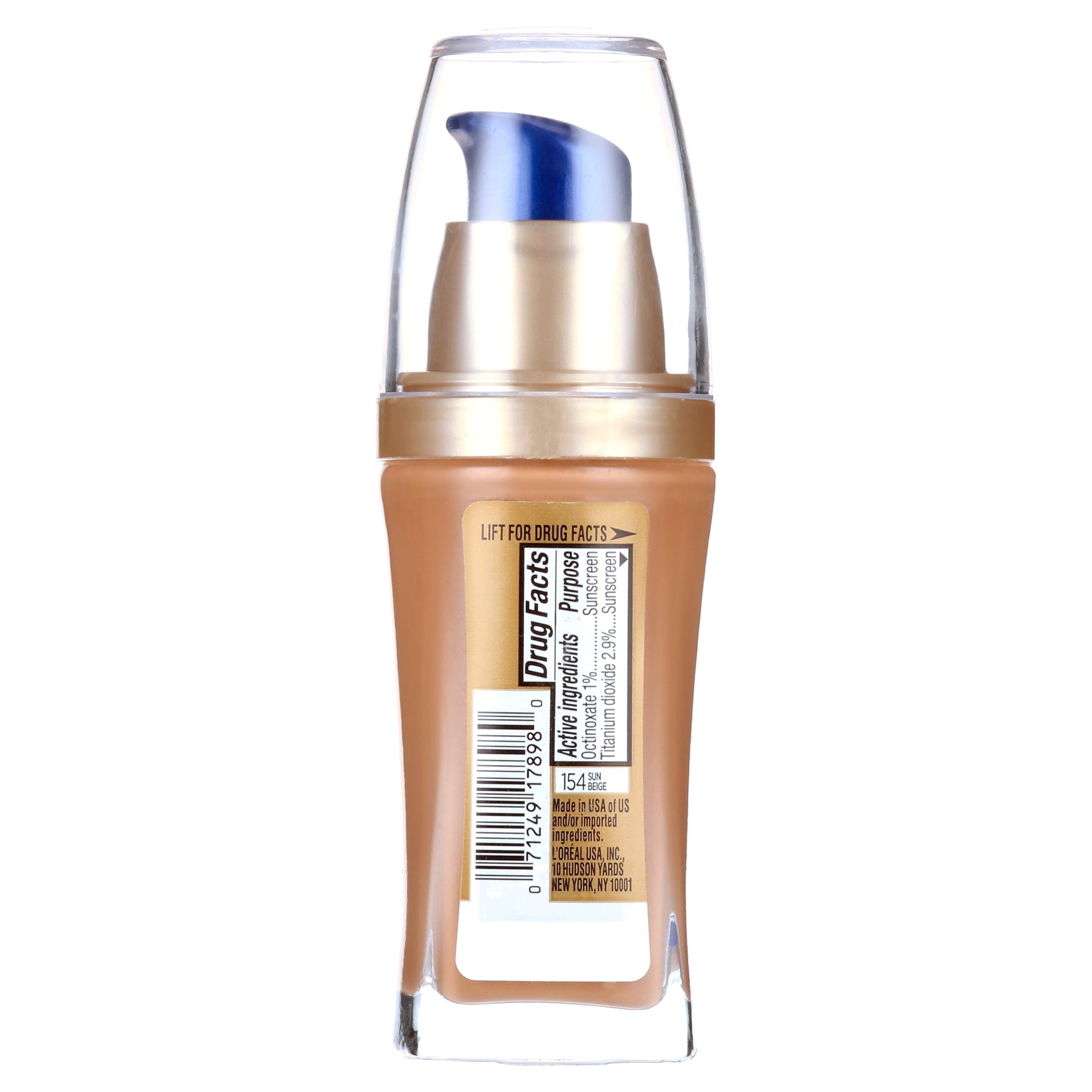 L'Oreal Paris Visible Lift Serum Liquid Foundation, SPF 17, 1 fl oz