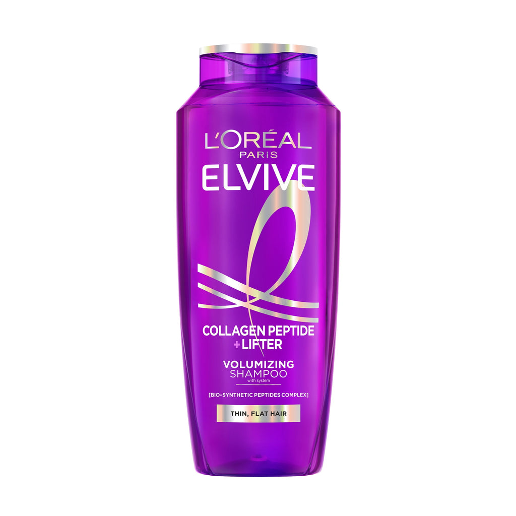 L'Oreal Paris Elvive Collagen Peptide + Lifter 72h Volumizing 13.5oz Shampoo and Conditioner