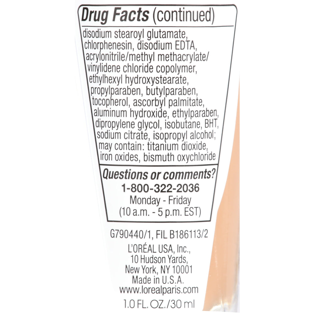 L'Oreal Paris True Match Lumi SPF 20 Liquid Foundation Makeup, C5 Classic Beige, 1 fl oz