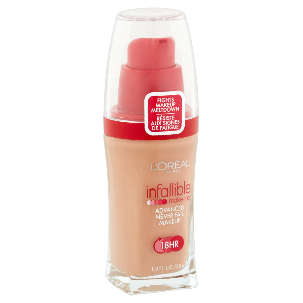 L'Oreal Paris Infallible Never Fail Liquid Makeup with SPF 20, Beige
