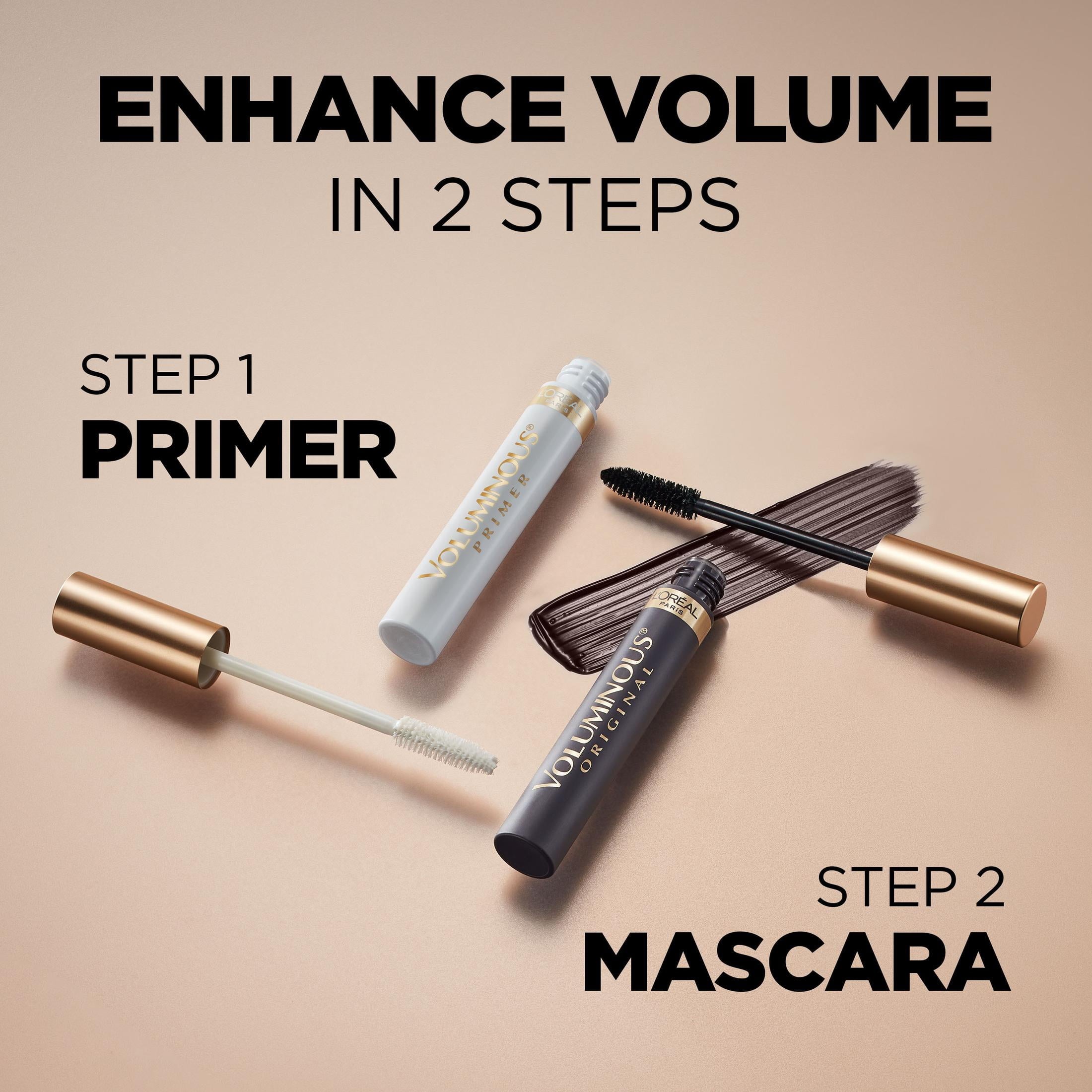 L'Oreal Paris Voluminous Original Waterproof Mascara, Black Brown