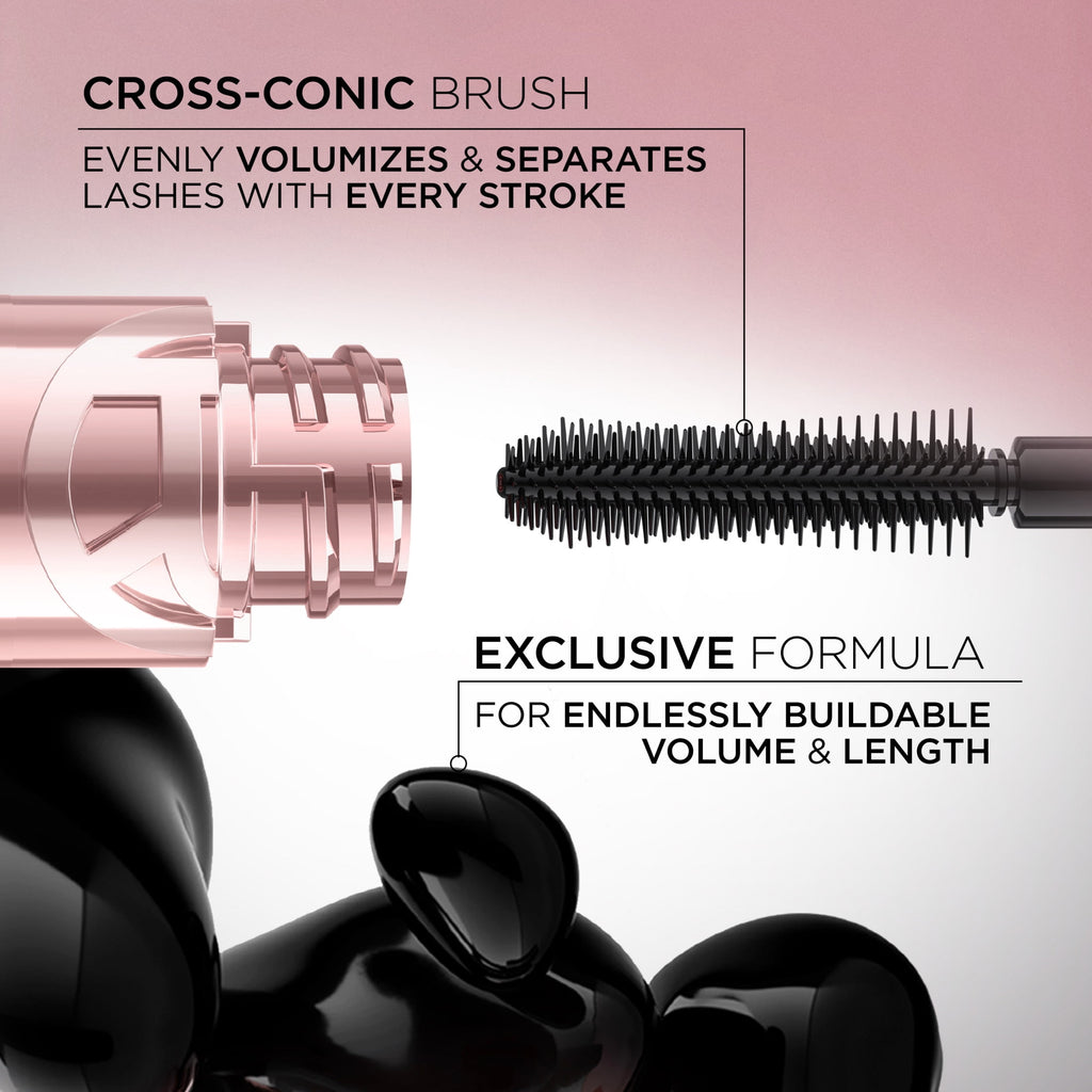L'Oreal Paris Paradise Big Deal Mascara Washable, Buildable, Black, 0.33 fl oz
