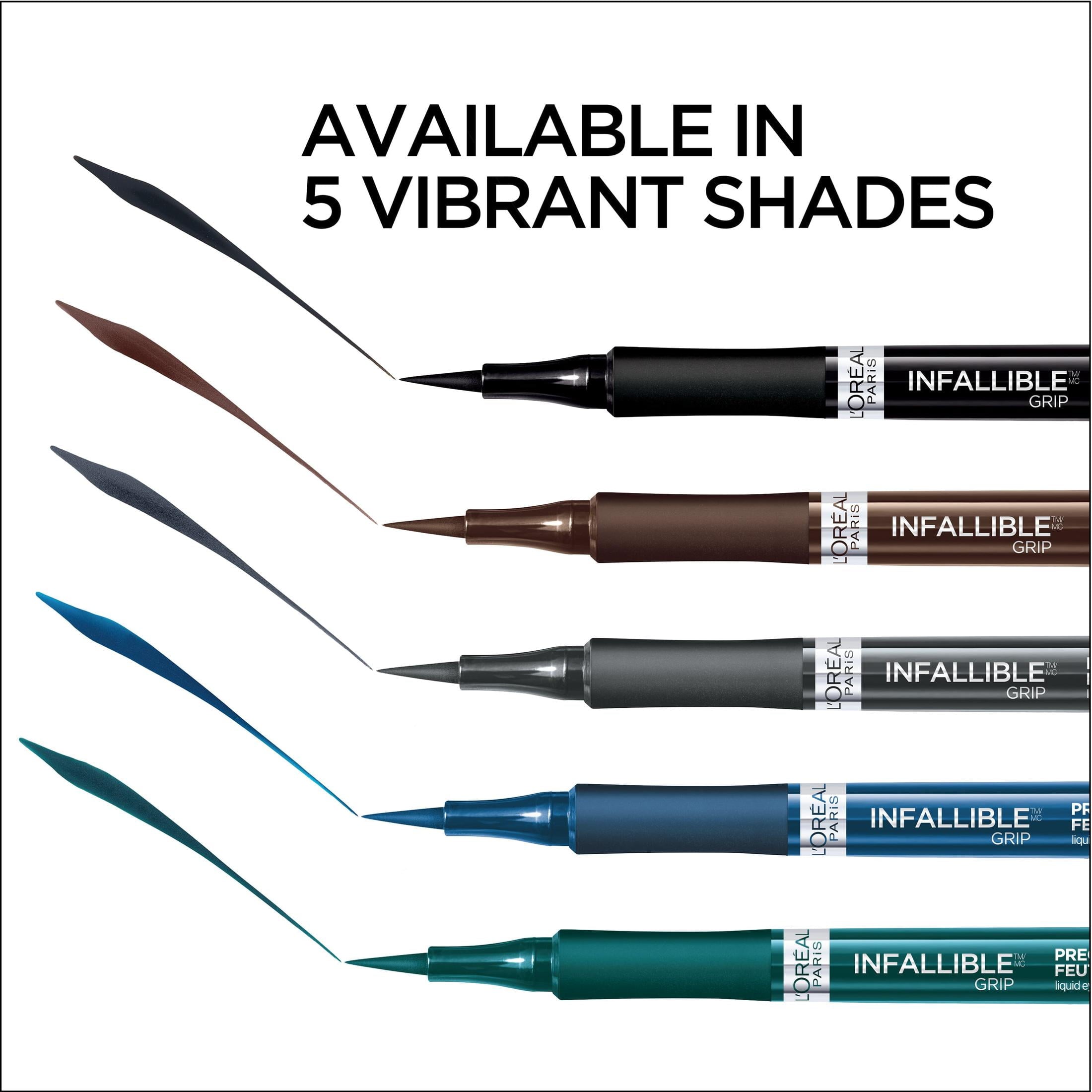 L'Oreal Paris Infallible Precision Felt Waterproof Liquid Eyeliner, 0.03 fl oz