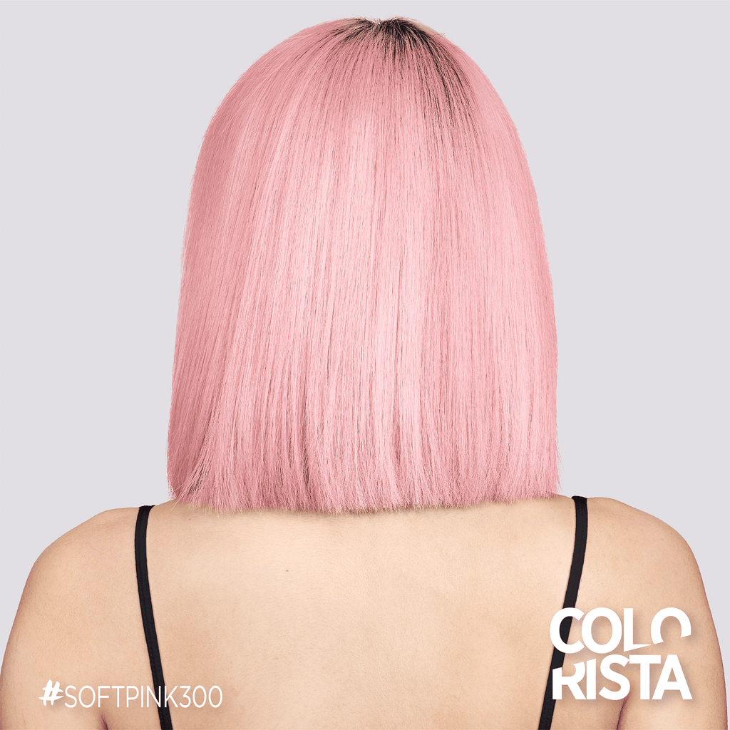 L'Oreal Paris Colorista Semi-Permanent Hair Color, Pure Color, Vegan Formula, #SoftPink, 1 Kit