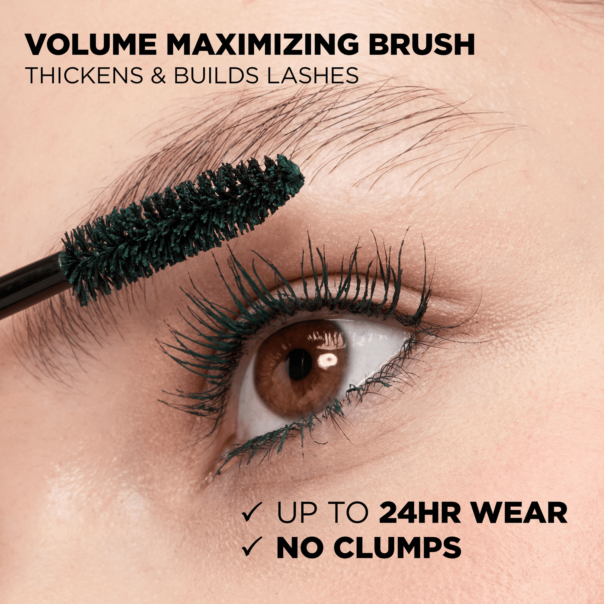 L'Oreal Paris Voluminous Original Washable Bold Eye Mascara, Deep Green