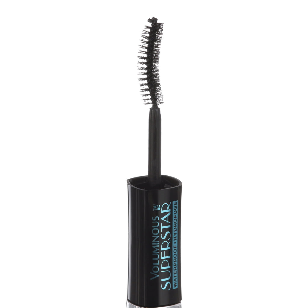 L'Oreal Paris Voluminous Superstar Waterproof Mascara, Blackest Black