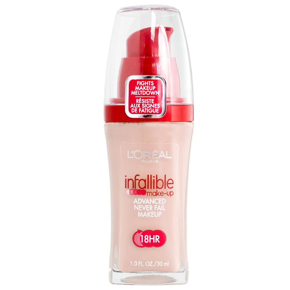 L'Oreal Paris Infallible Never Fail Liquid Makeup with SPF 20, Natural Beige