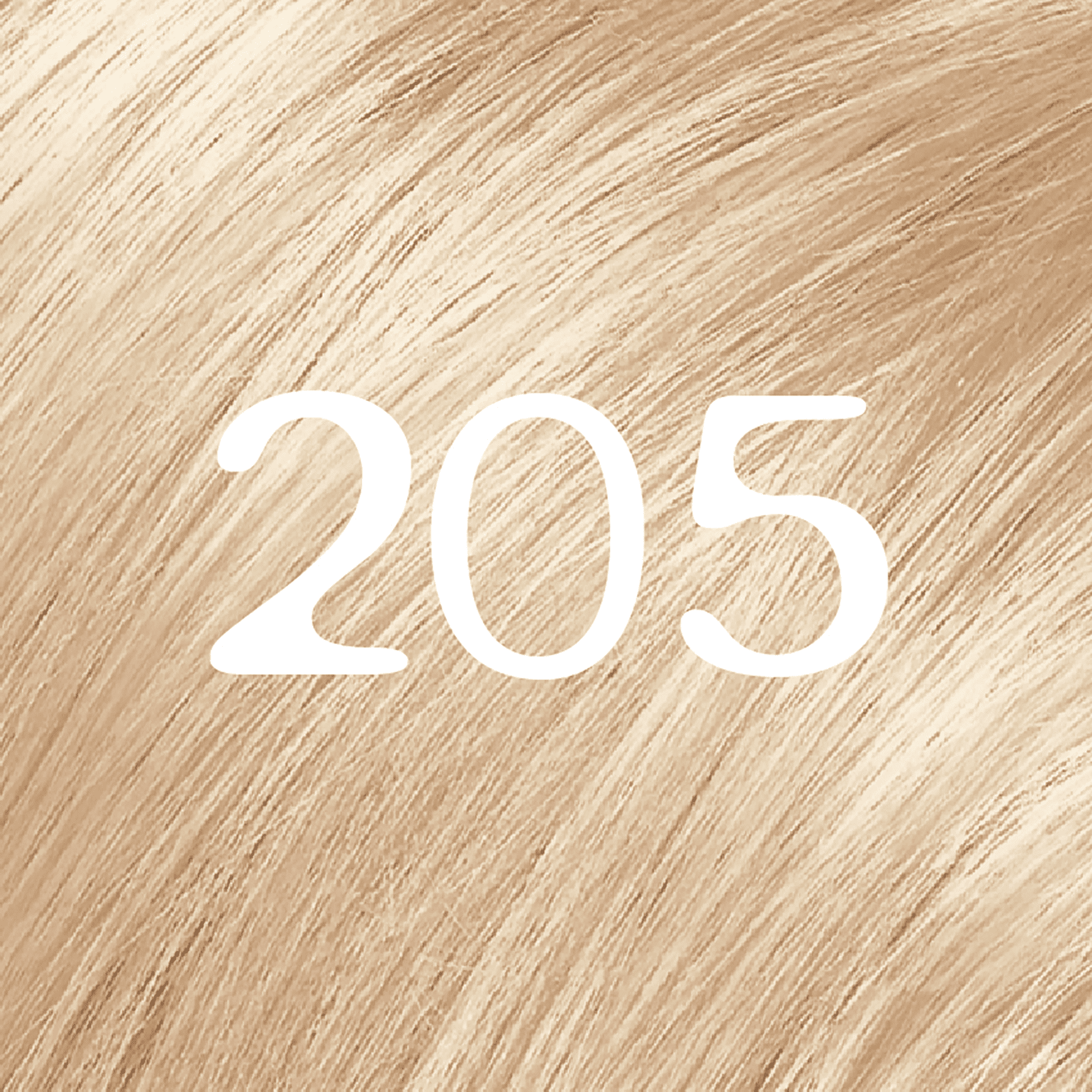 L'Oreal Paris Feria Multi-Faceted Shimmering Permanent Hair Color, 205 Bleach Blonding (Extra Bleach Blonde), 1 kit