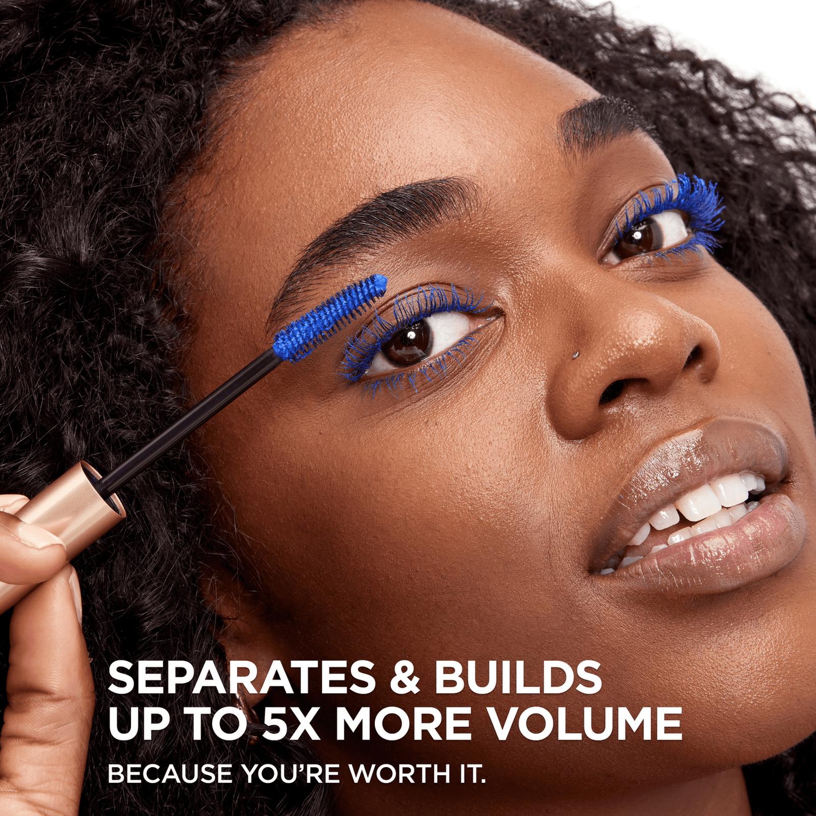 L'Oreal Paris Voluminous Original Washable Bold Eye Mascara, Cobalt Blue