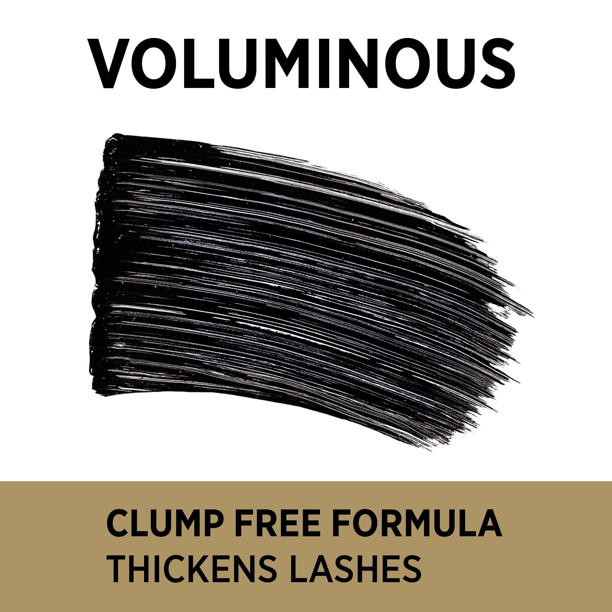 L'Oreal Paris Voluminous Original Mascara, Blackest Black, Clump-Resistant, Stocking Stuffers 0.56 fl oz