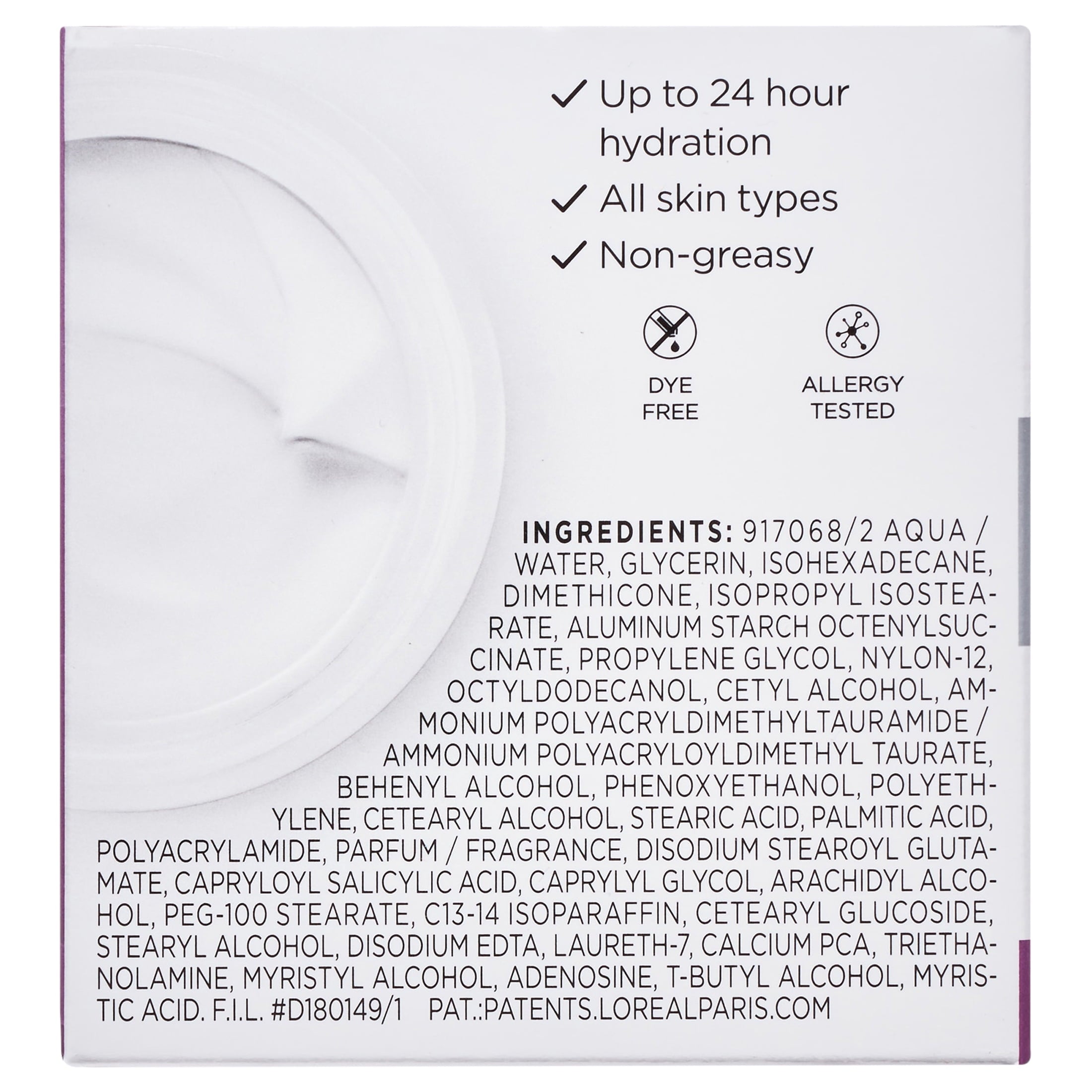 L'Oreal Paris Wrinkle Expert 55+ Anti-Aging Face Moisturizer with Calcium, Non-Greasy, Suitable for Sensitive Skin 1.7oz