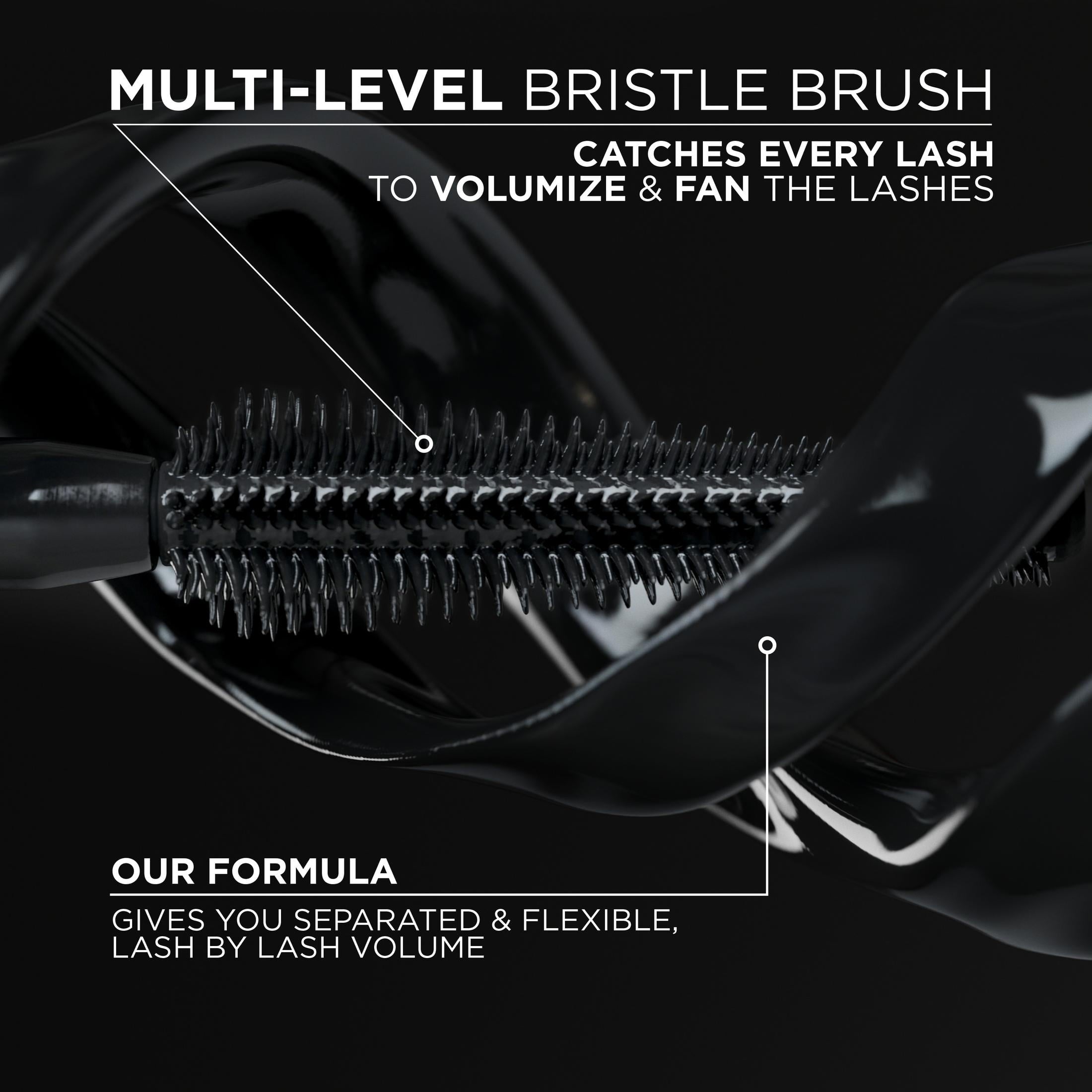 L'Oreal Paris Voluminous Panorama Smudge Resistant Mascara, Black Waterproof
