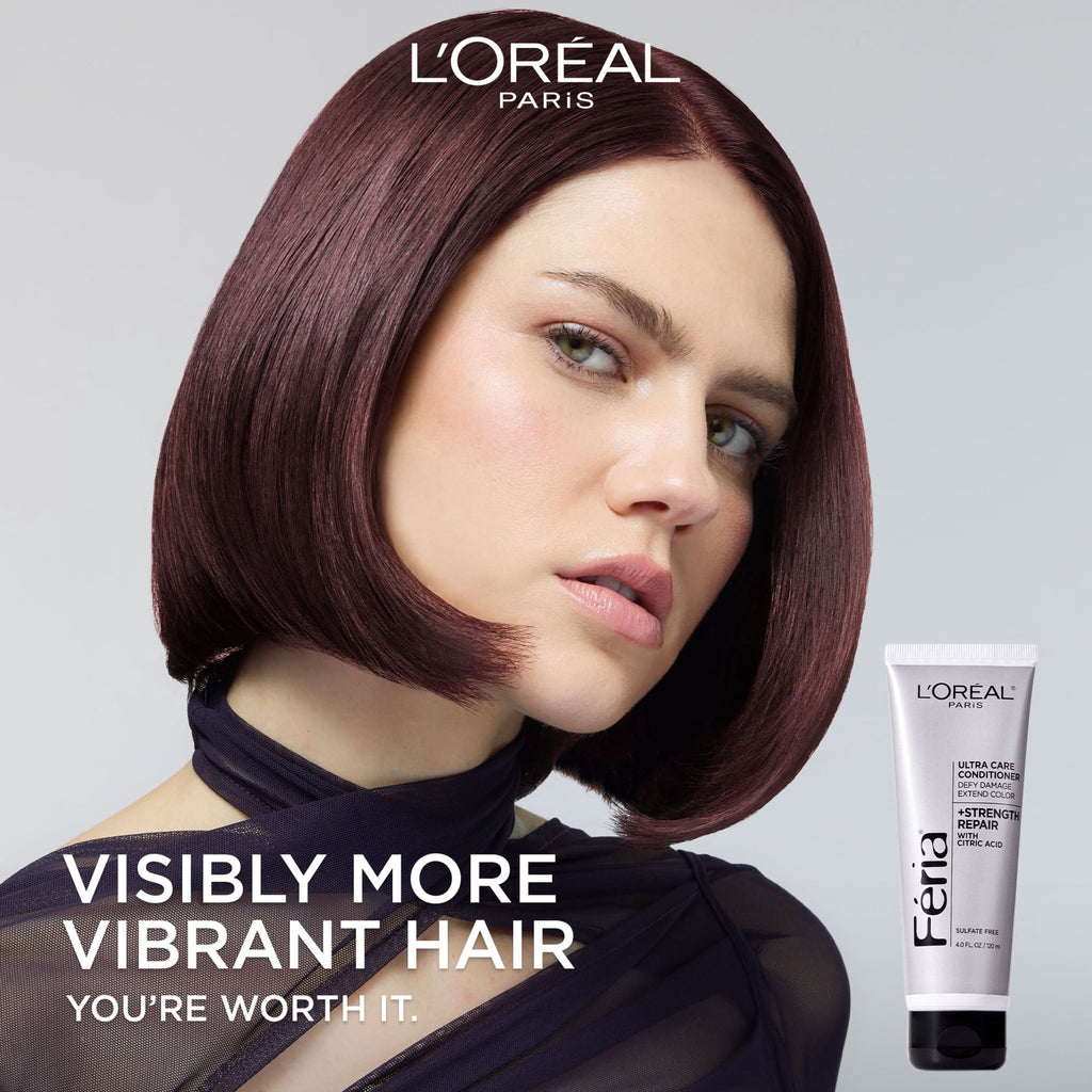 L'Oreal Paris Feria - Hair Color Strength Repair Ultra Care Conditioner, 4 fl oz