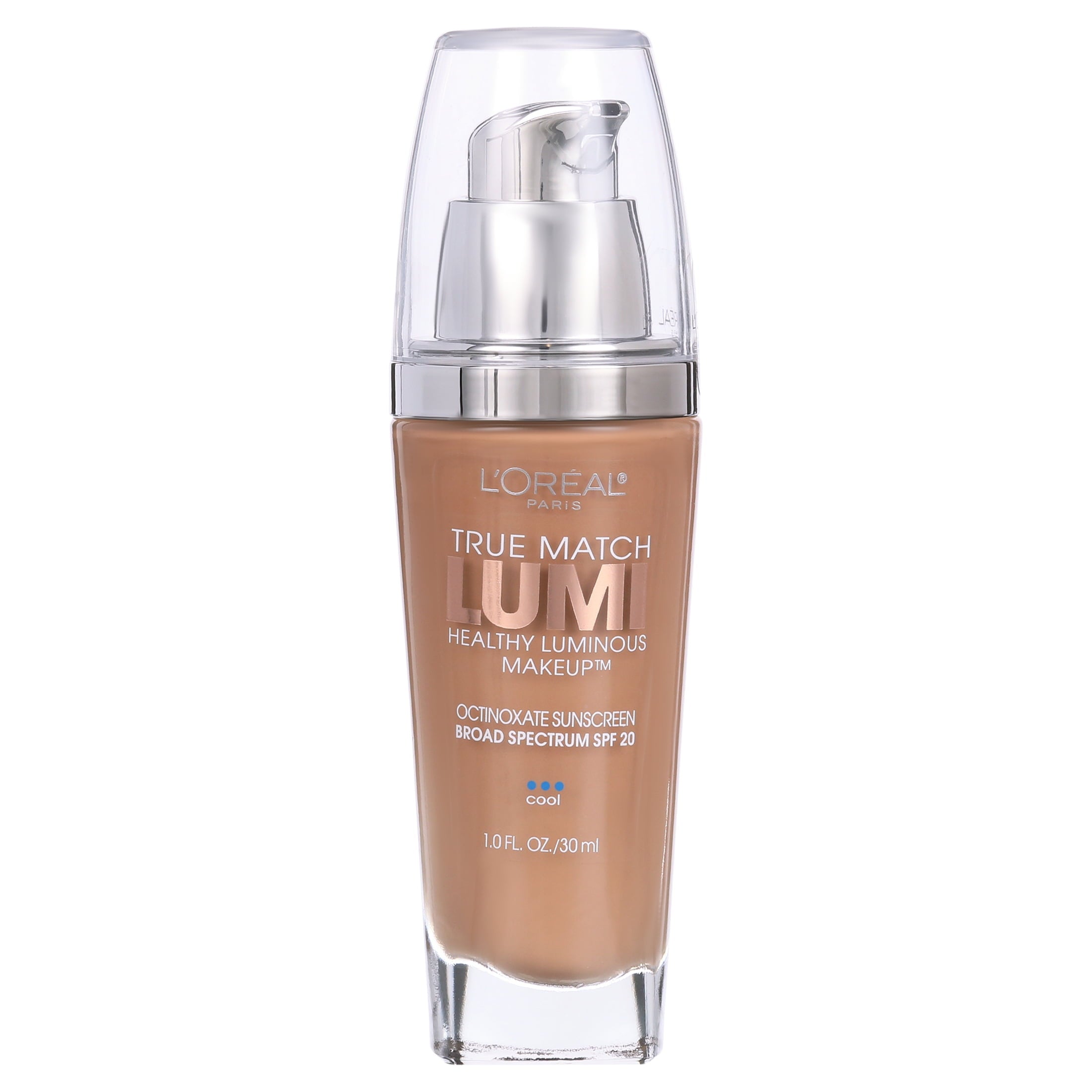 L'Oreal Paris True Match Lumi SPF 20 Liquid Foundation Makeup, C5 Classic Beige, 1 fl oz
