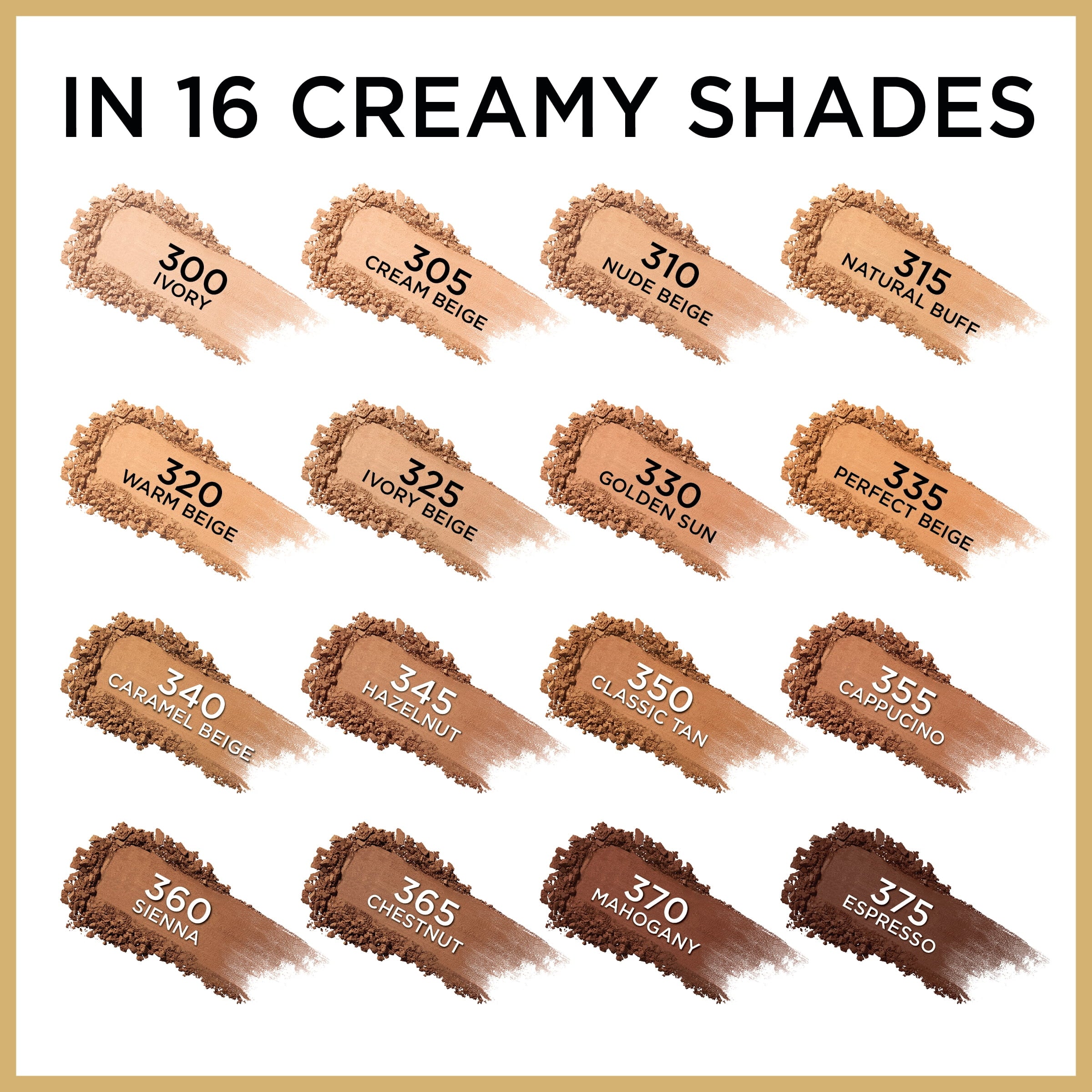 L'Oreal Paris Age Perfect Creamy Pressed Powder Foundation, Chestnut, 0.31 oz