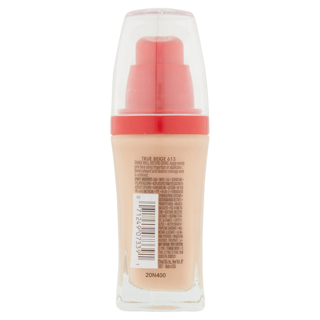 L'Oreal Paris Infallible Never Fail Liquid Makeup with SPF 20, Beige
