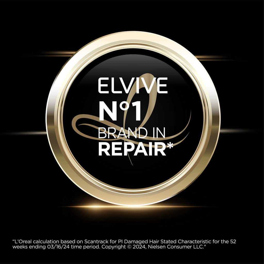 L'Oreal Paris Elvive Total Repair 5 Strengthening, Split End Repair, Rinse Out, for Wavy Hair, 8.5 fl oz