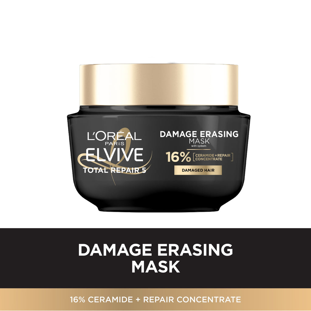 L'Oreal Paris Elvive Total Repair 5 Strengthening, Split End Repair, Rinse Out, for Wavy Hair, 8.5 fl oz