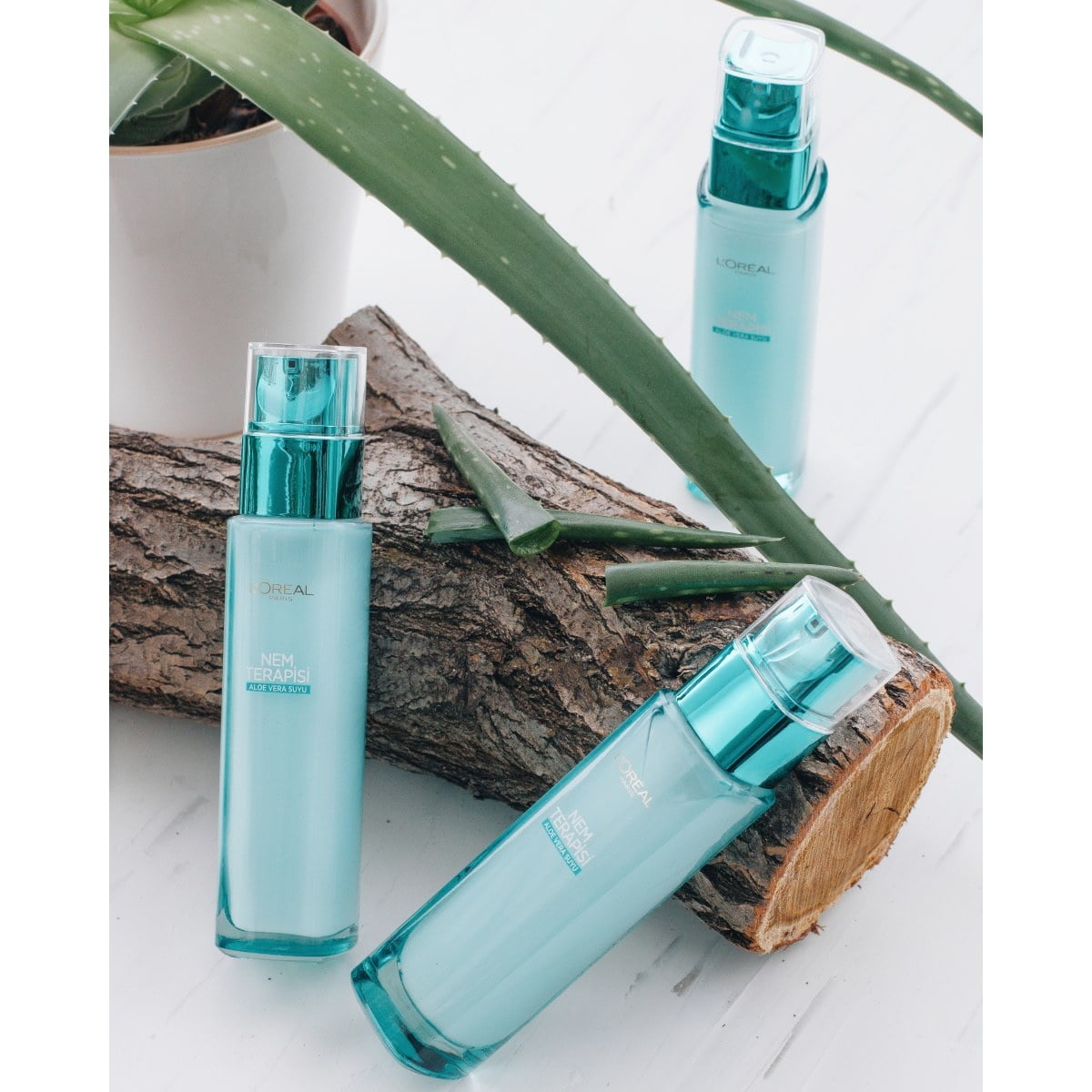 Loreal Paris Hydra Genius Hyaluronic Acid + Aloe Vera Liquid Moisturiser for Normal to Combination Skin, 70ml