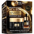 L'Oreal Paris Age Perfect Cell Renewal Duo Pack, Anti-Aging, Anti-Wrinkle Night Moisturizer & Serum with Antioxidant Recovery Complex and Vitamin E, 1.7 oz, 0.5 fl. oz.