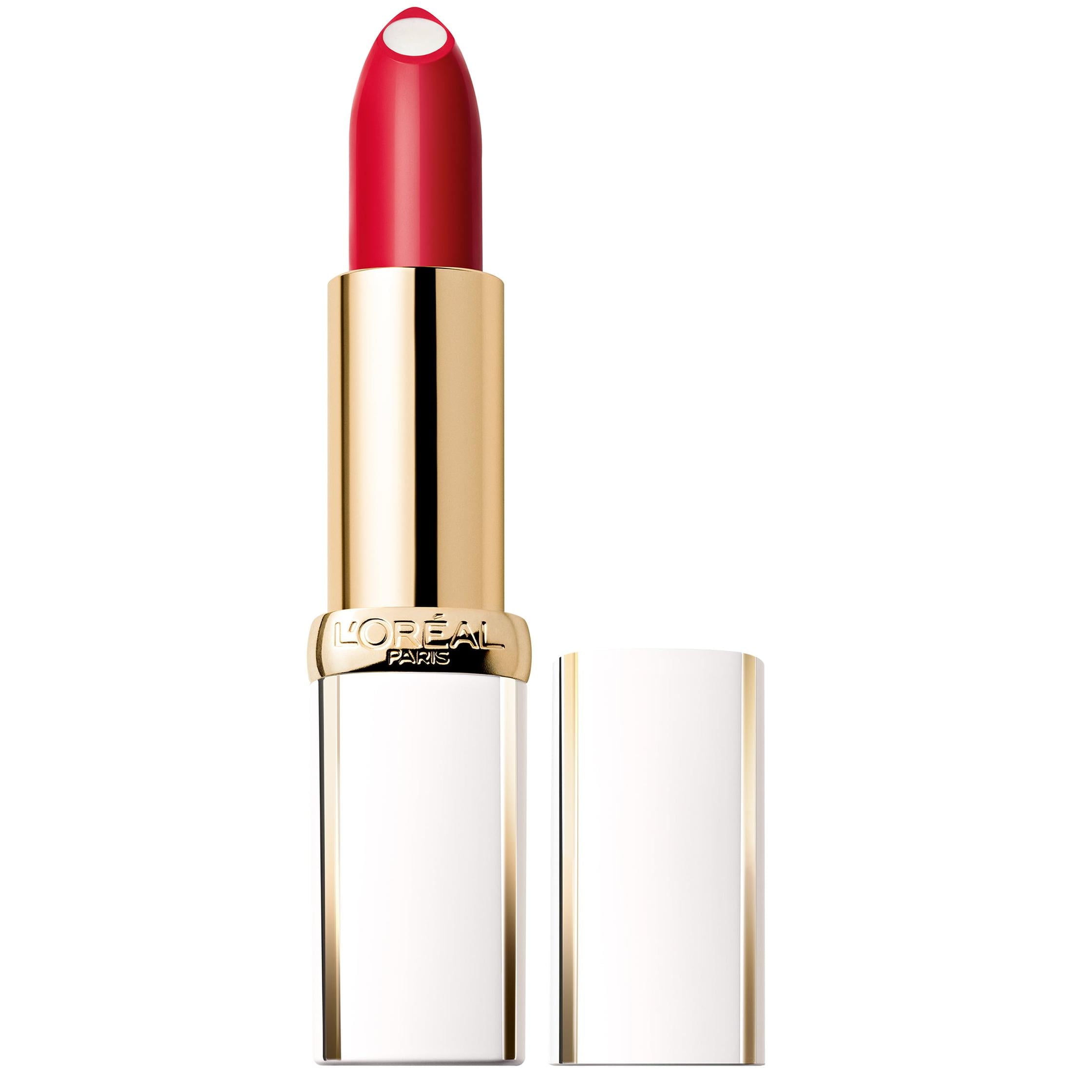 L'Oreal Paris Age Perfect Luminous Hydrating Lipstick and Nourishing Serum, Flaming Carmin