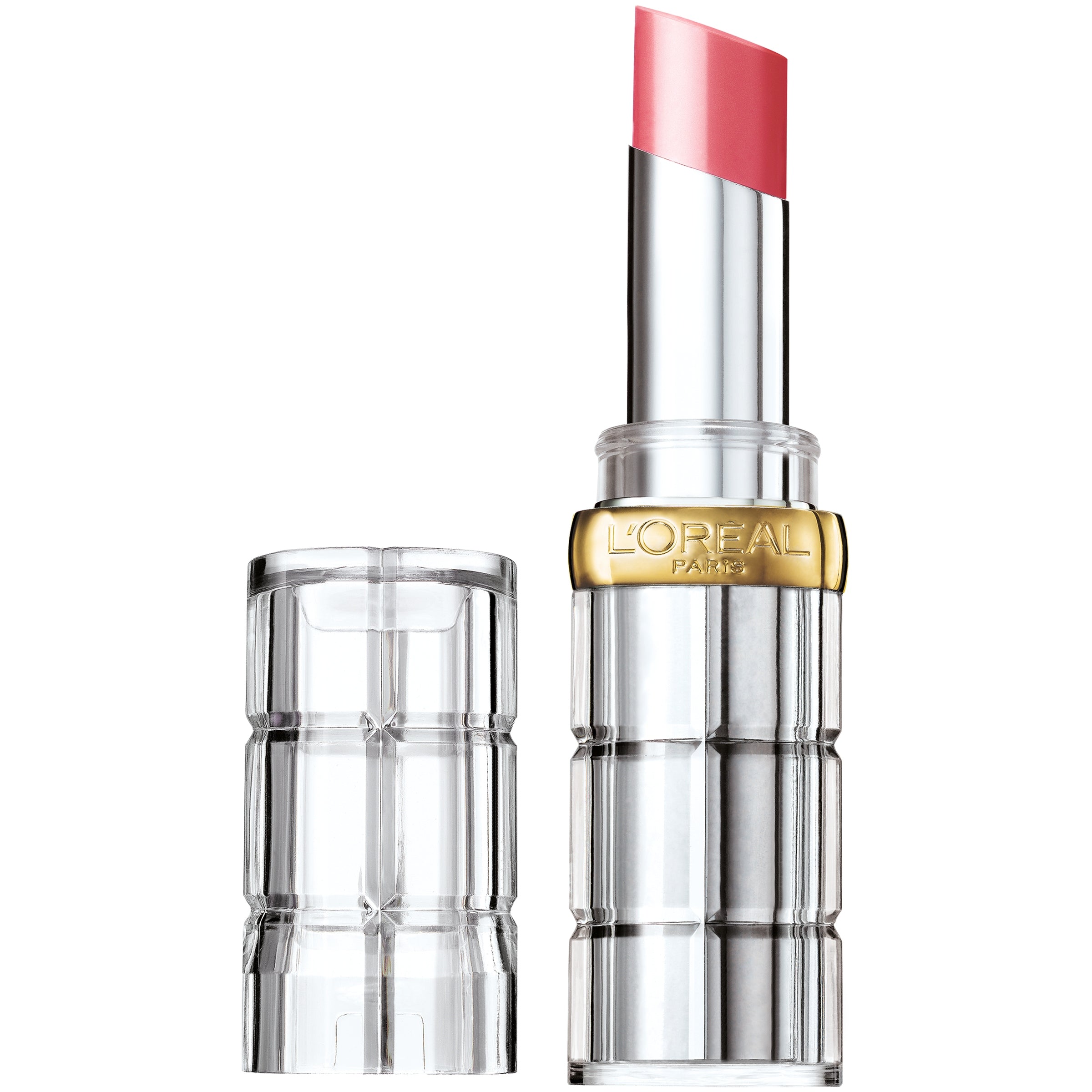 L'Oreal Paris Colour Riche Shine Glossy Ultra Rich Lipstick, Burnished Blush, 0.1 oz.