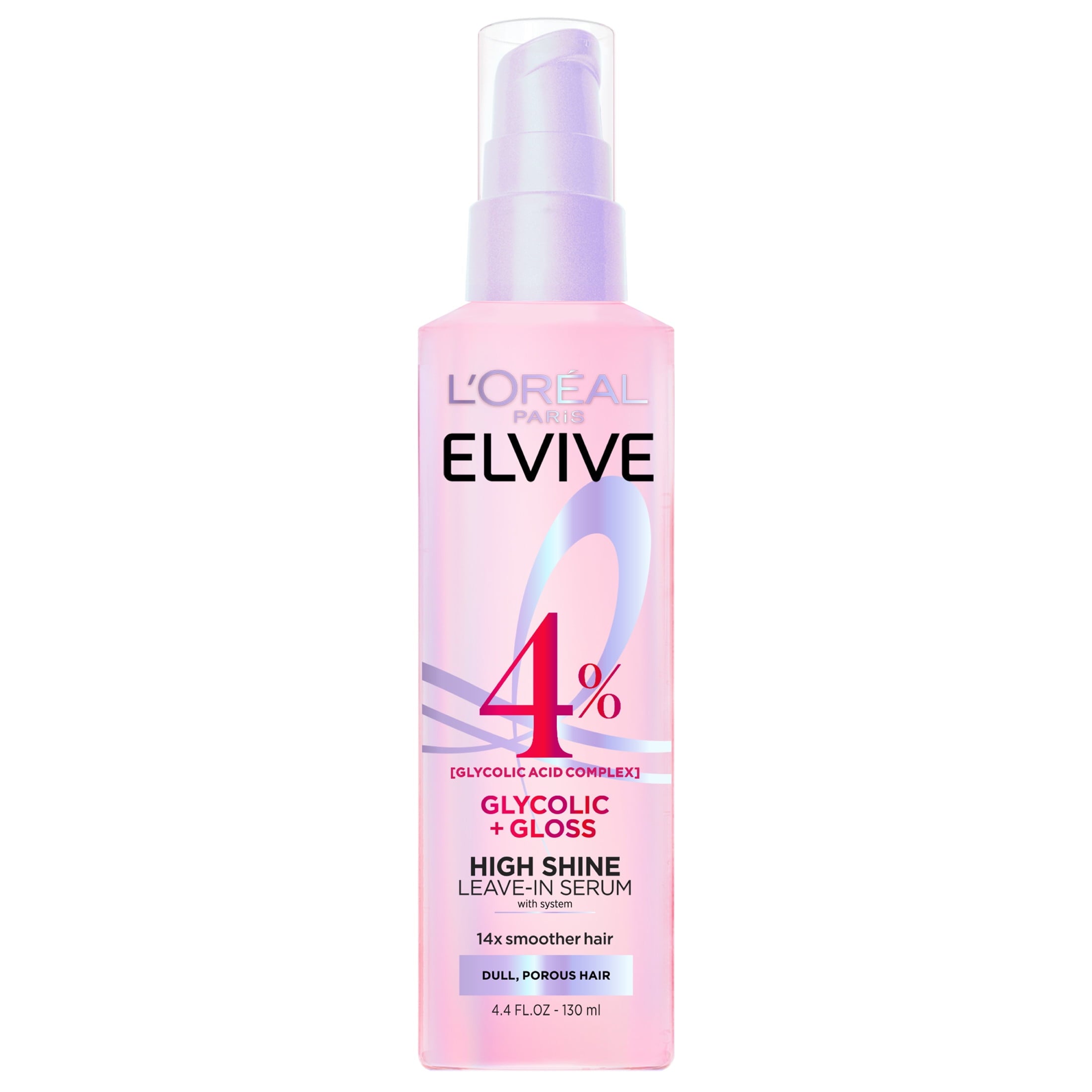L'Oreal Paris Elvive Glycolic Gloss Shine Enhancing Serum, 4.4 fl oz