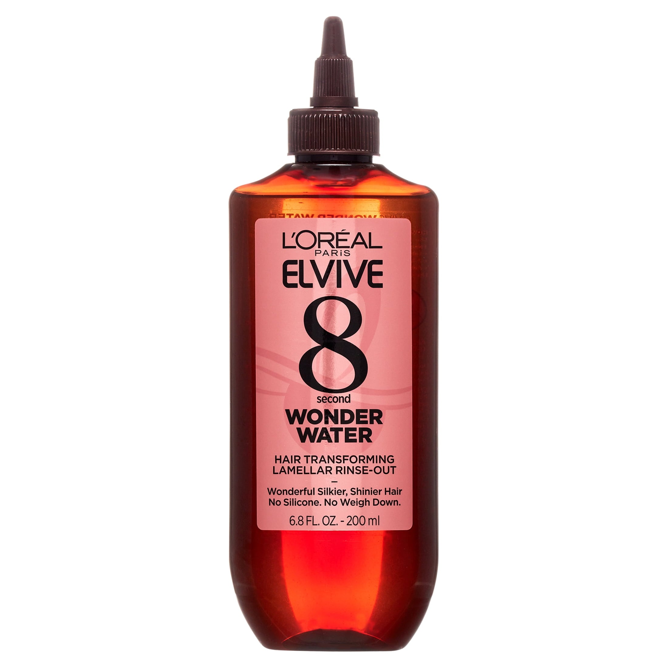 L'Oreal Paris Elvive Wonder Water Lamellar Rinse-out Treatment, for Damaged Hair, 6.8 fl oz, Light Weight