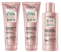 L'Oreal Paris EverPure Sulfate Free Bond Strengthening Shampoo, Conditioner, & Pre Shampoo Treatment Set, 6.8 fl oz