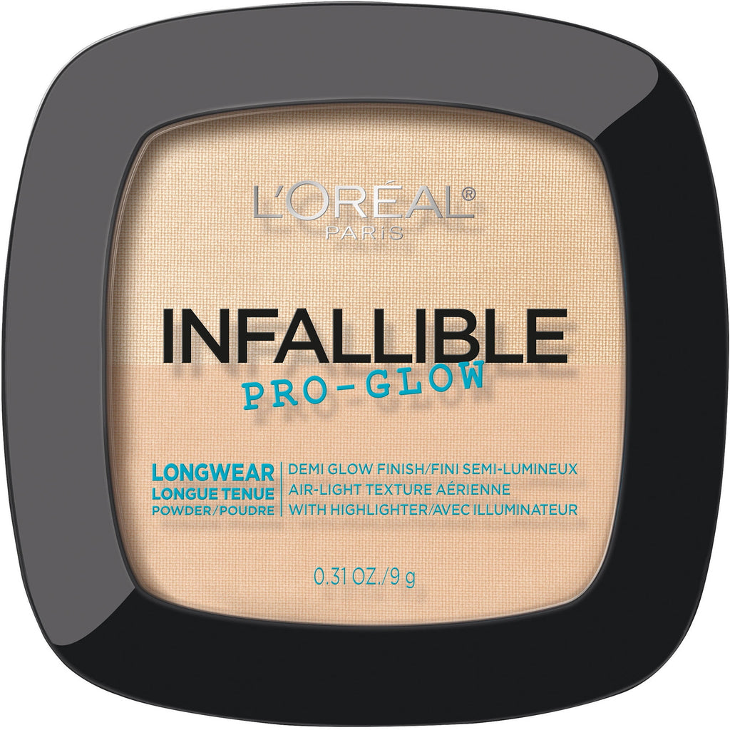 L'Oreal Paris Infallible Pro Glow Powder, Classic Ivory, 0.31 Oz