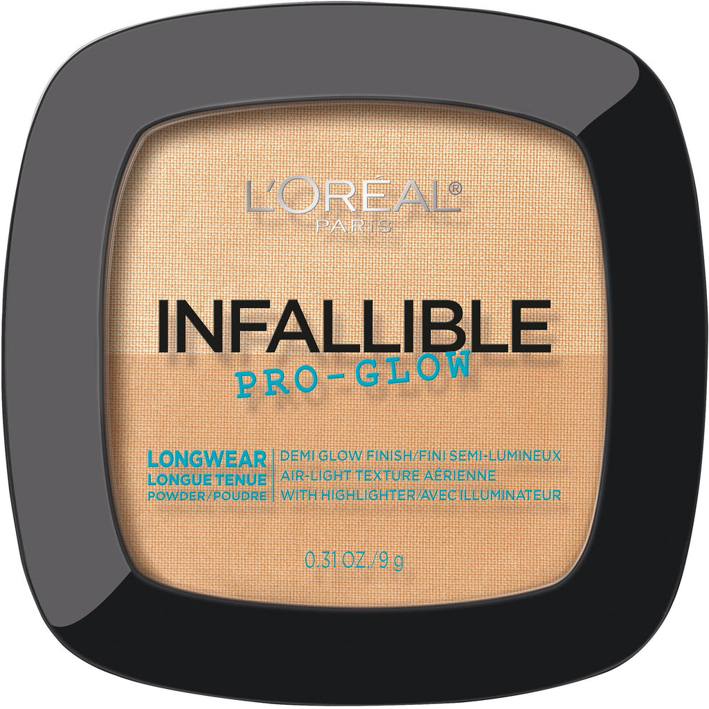 L'Oreal Paris Infallible Pro Glow Powder, Sand Beige, 0.31 Oz