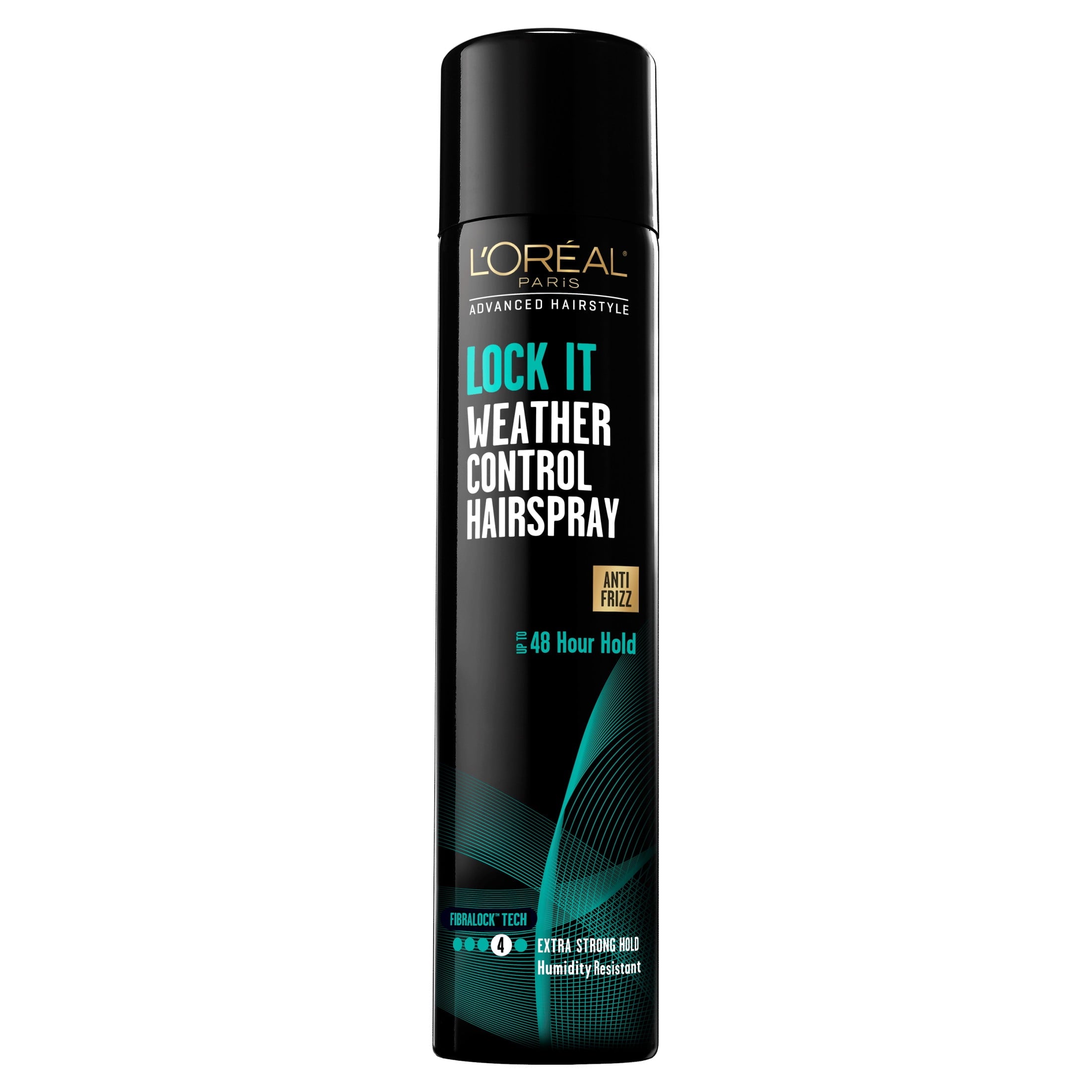 L'Oreal Paris LOCK IT Weather Frizz Control Hairspray, for Normal Hair, 8.25 oz